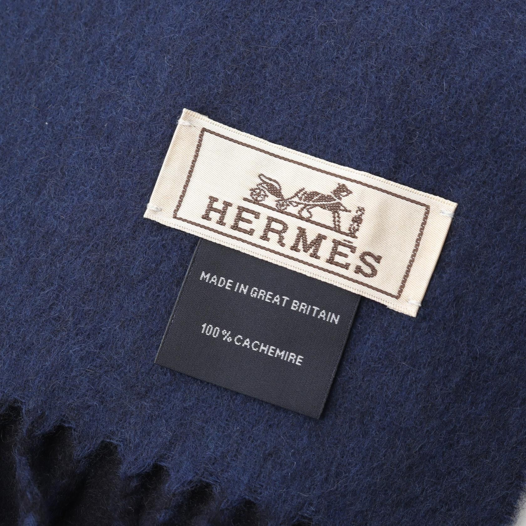 Hermes Hermes Hermes Recto Verso Cashmere Scarf Others Scarf Size ONE SIZE - 2 Thumbnail