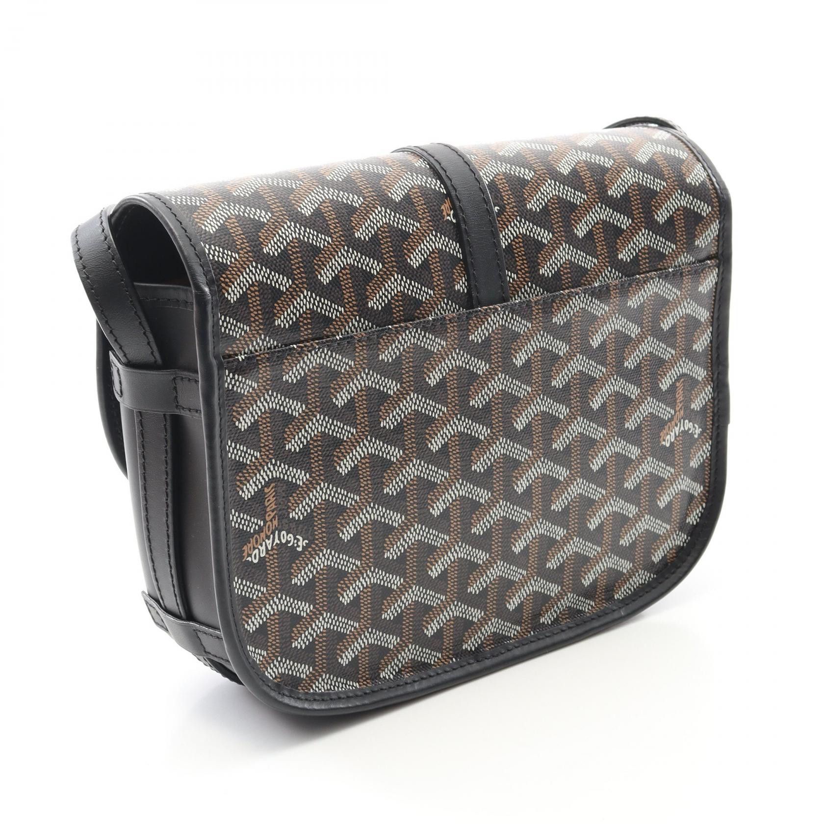 Goyard Goyard Goyard Belvedere PM Coated Canvas Shoulder Bag Canvas Shoulder Bag Size ONE SIZE - 2 Thumbnail
