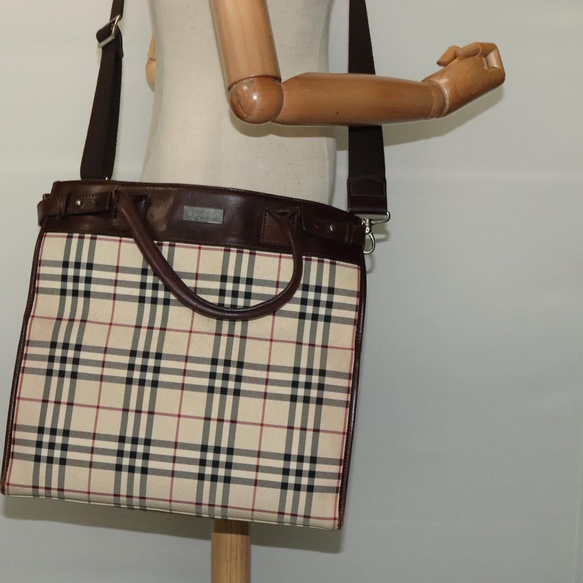 Burberry Burberry Nova Check handbag Size ONE SIZE - 20 Thumbnail