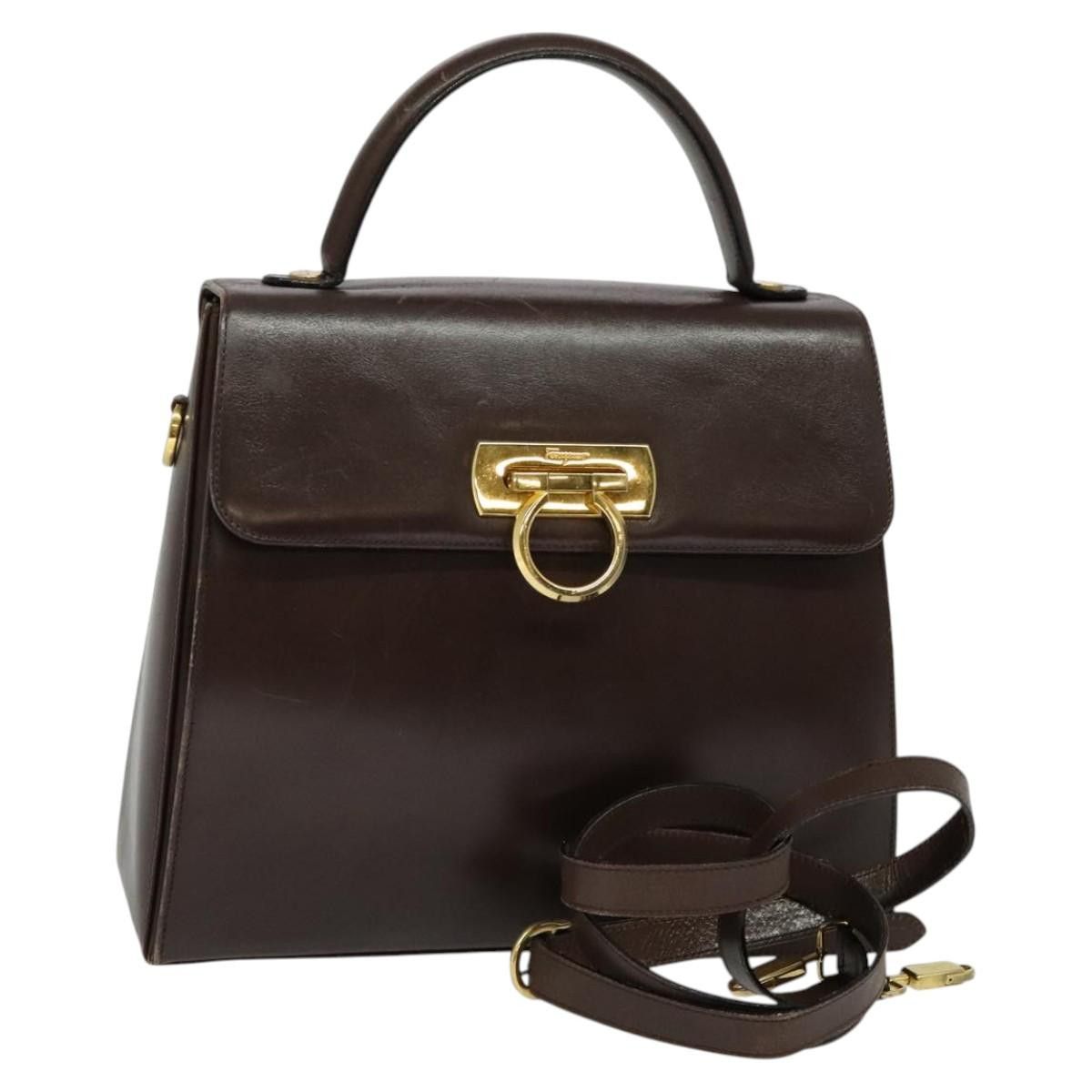 Salvatore Ferragamo Salvatore Ferragamo Gancini handbag Size ONE SIZE - 13 Thumbnail