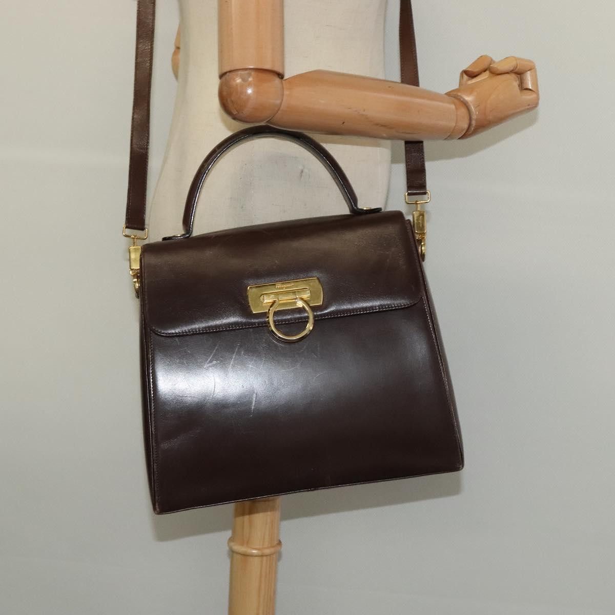 Salvatore Ferragamo Salvatore Ferragamo Gancini handbag Size ONE SIZE - 14 Thumbnail