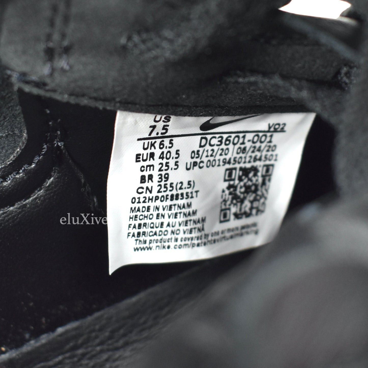 Comme des Garcons × Nike Comme des Garcons Nike Air Force 1 Mid CDG Black Size US 7.5 / EU 40-41 - 12 Thumbnail