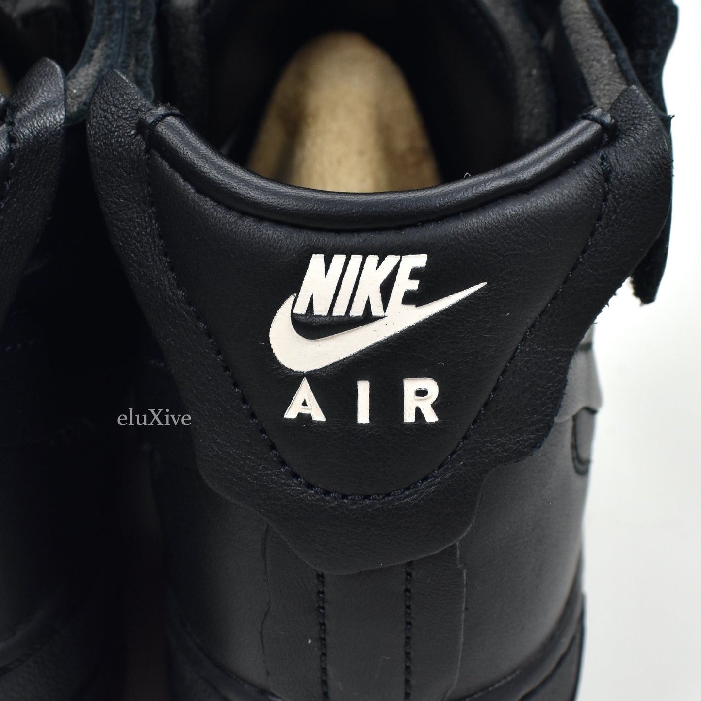 Comme des Garcons × Nike Comme des Garcons Nike Air Force 1 Mid CDG Black Size US 7.5 / EU 40-41 - 8 Thumbnail