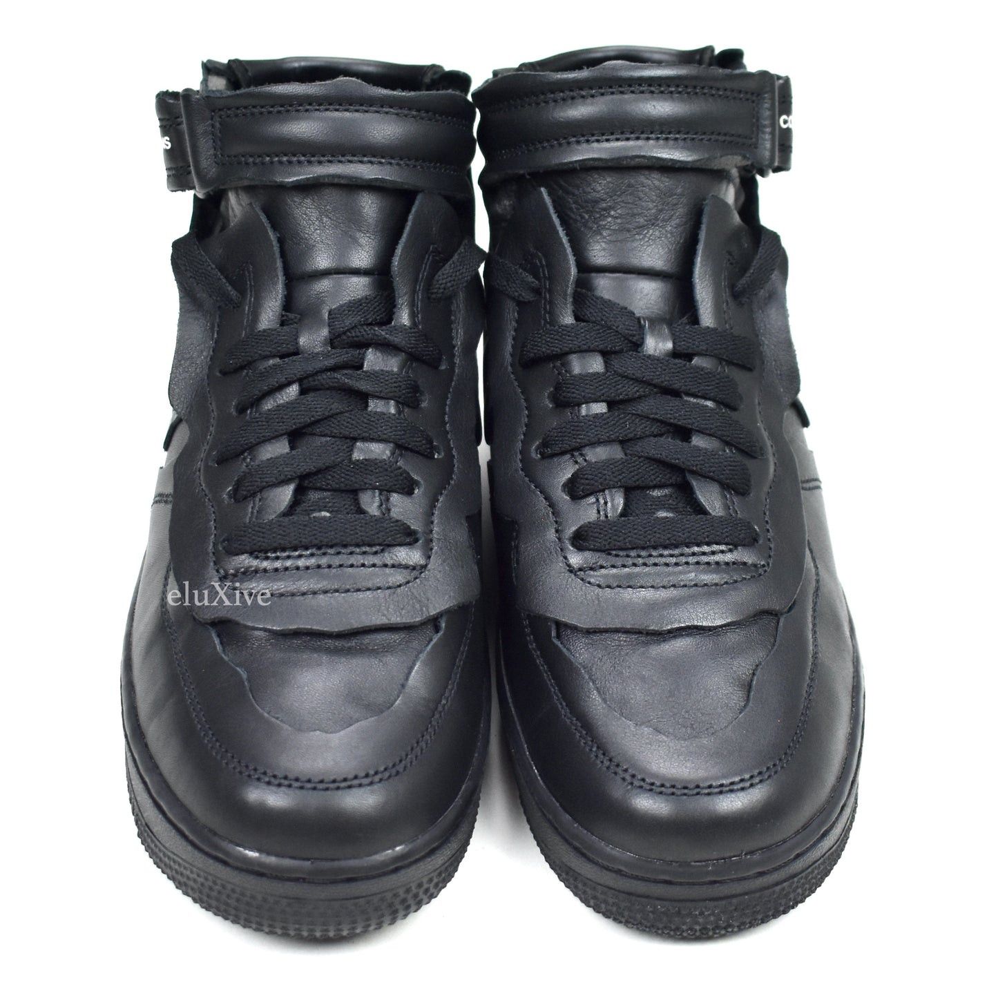 Comme des Garcons × Nike Comme des Garcons Nike Air Force 1 Mid CDG Black Size US 7.5 / EU 40-41 - 5 Thumbnail