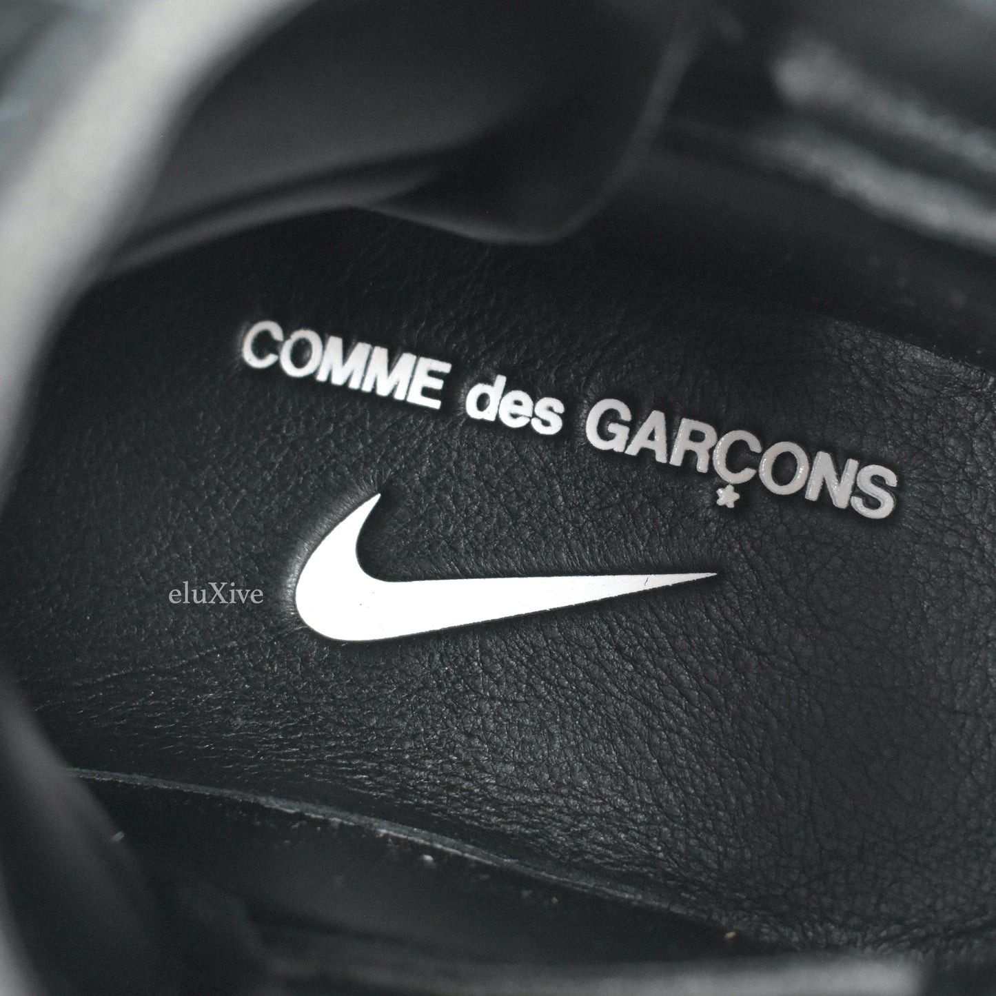 Comme des Garcons × Nike Comme des Garcons Nike Air Force 1 Mid CDG Black Size US 7.5 / EU 40-41 - 11 Thumbnail