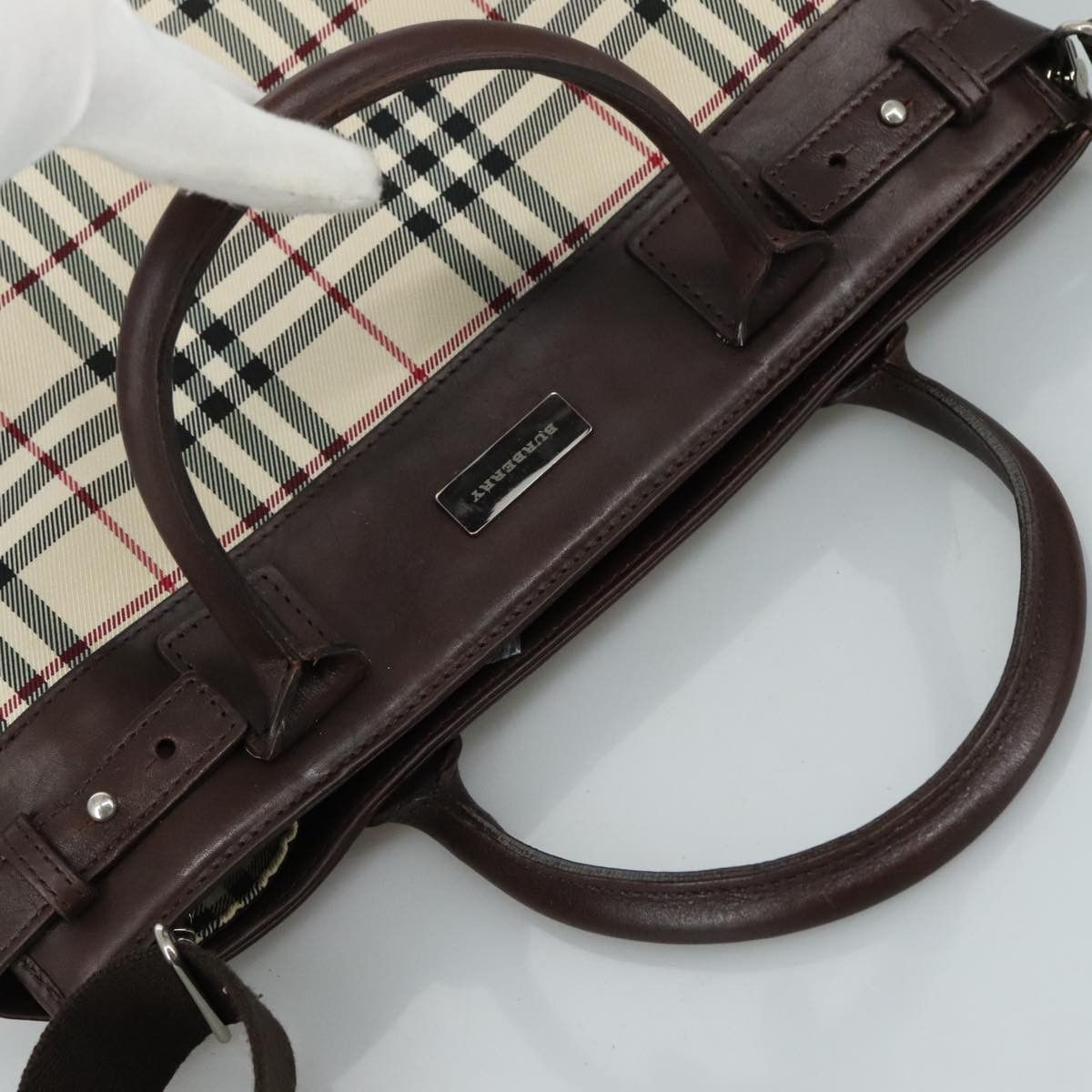 Burberry Burberry Nova Check handbag Size ONE SIZE - 15 Thumbnail