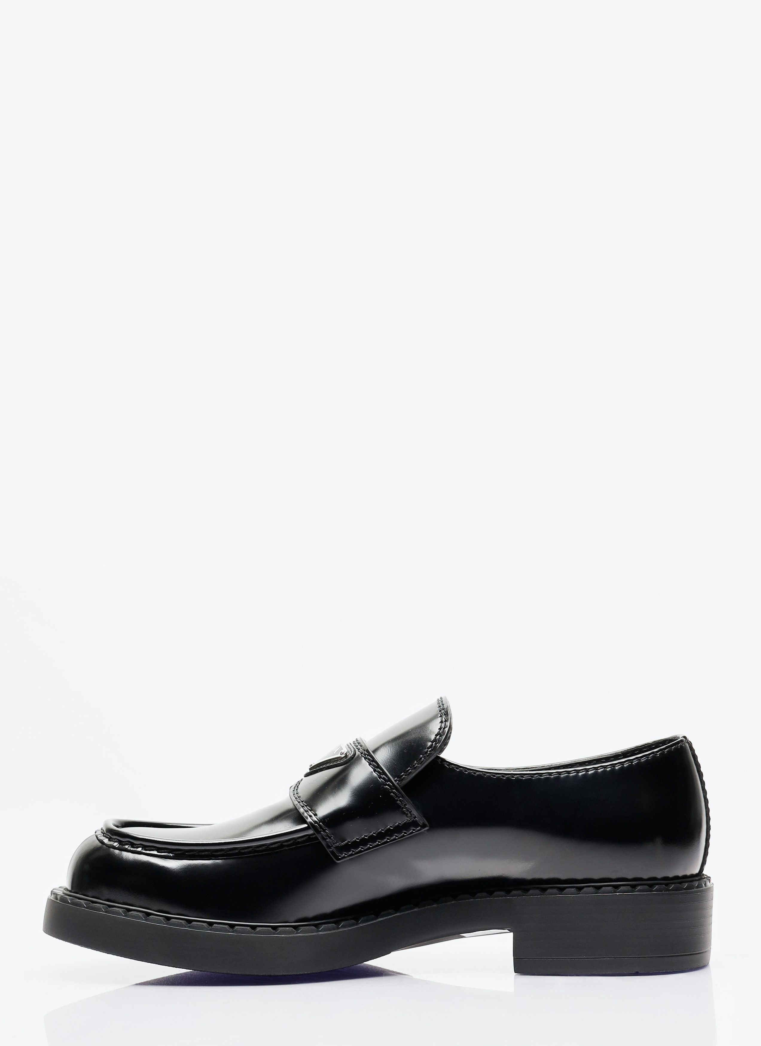 Prada Chocolate Loafers Size US 13 / EU 46 - 4 Thumbnail