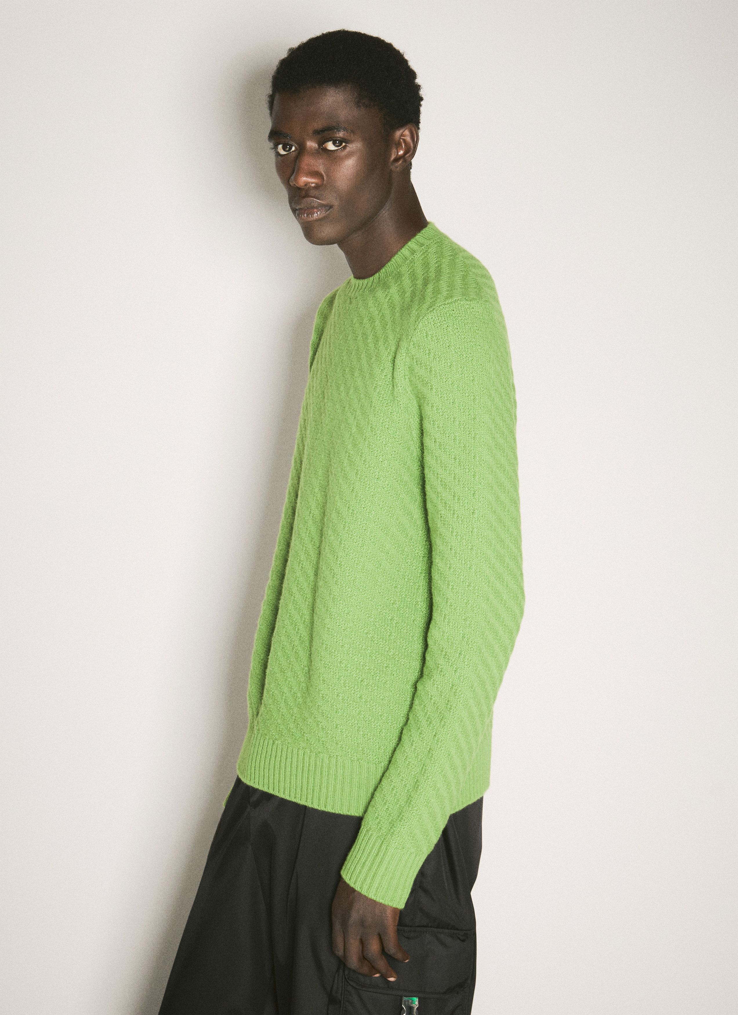 Prada Wool-And-Cashmere-Blend Sweater Size US L / EU 52-54 / 3 - 2 Thumbnail