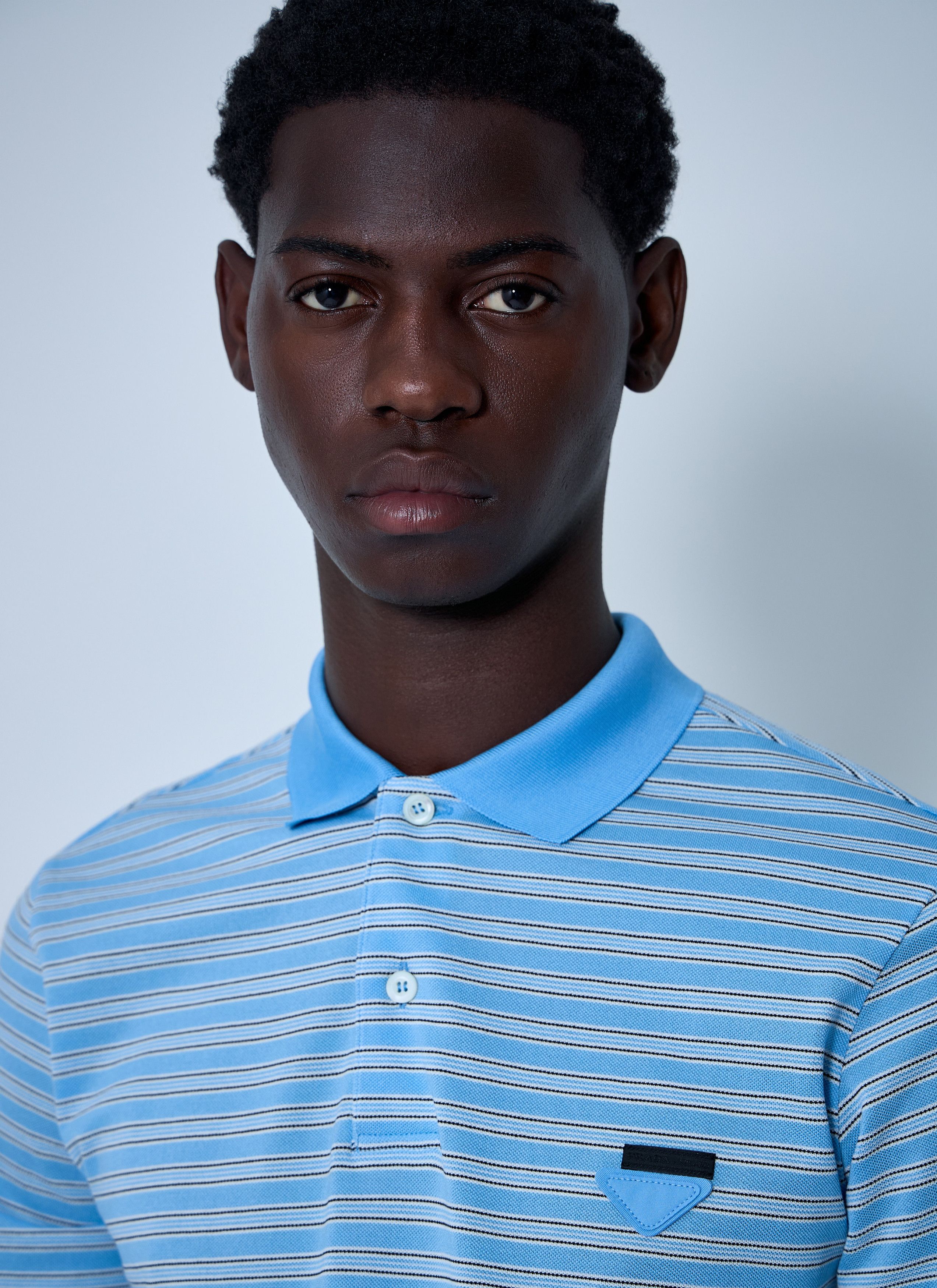 Prada Logo Motif Polo Shirt Size US M / EU 48-50 / 2 - 5 Thumbnail