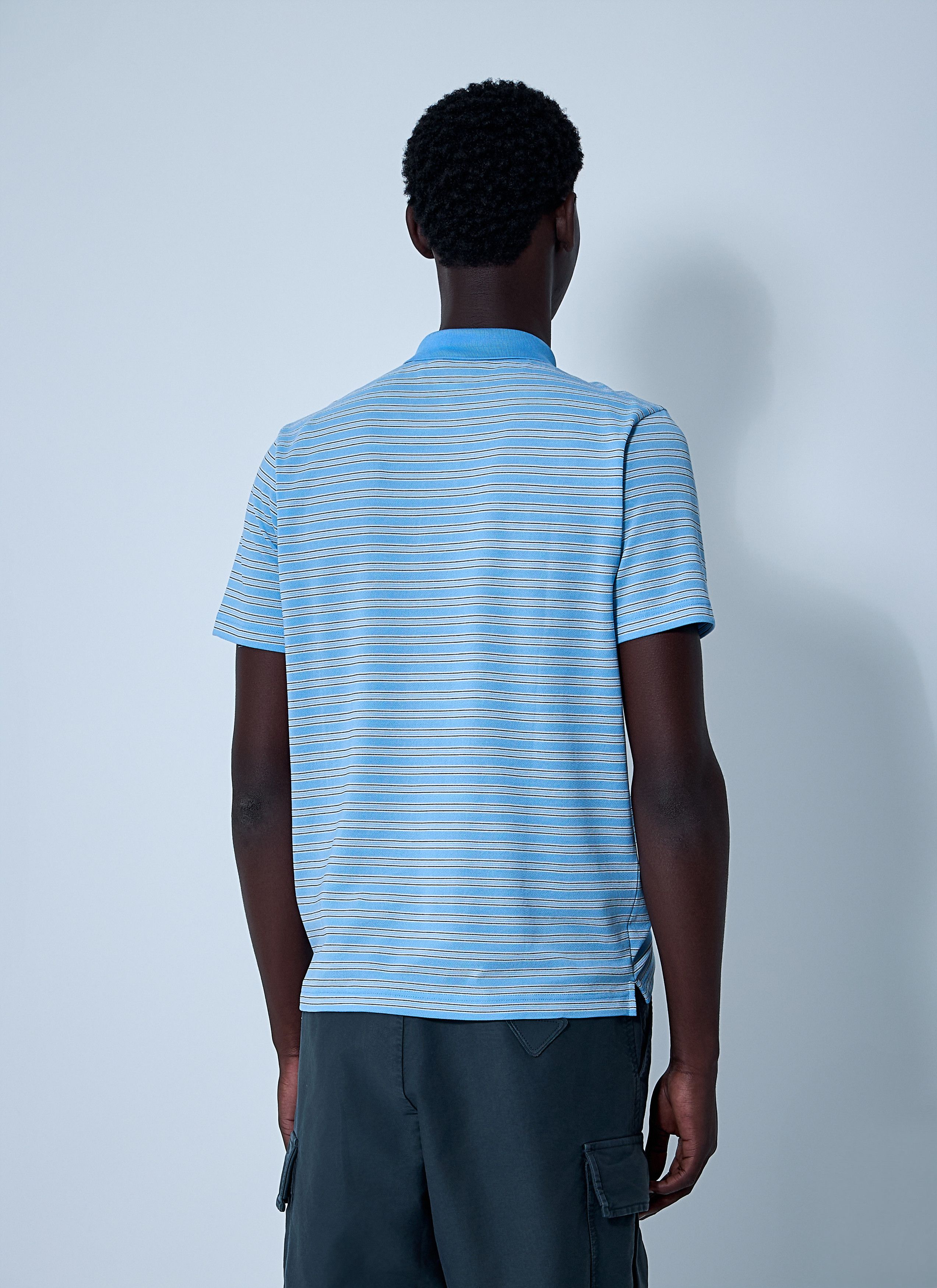 Prada Logo Motif Polo Shirt Size US XL / EU 56 / 4 - 4 Thumbnail