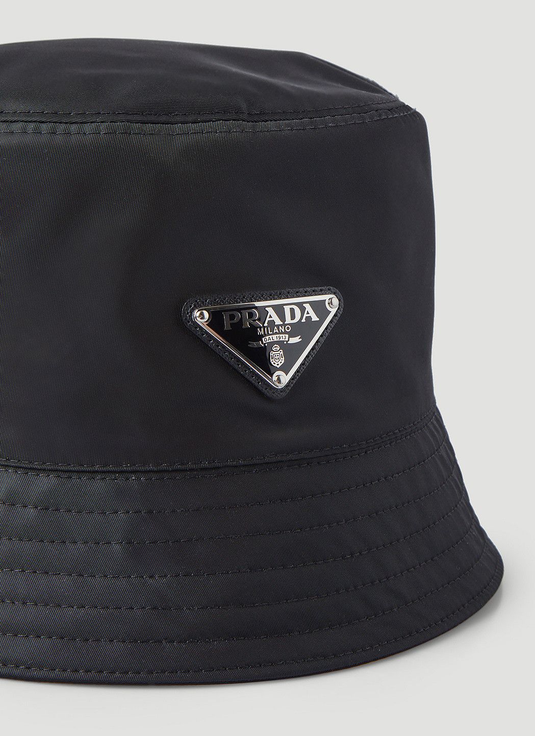 Prada Logo Bucket Hat Size ONE SIZE - 4 Thumbnail