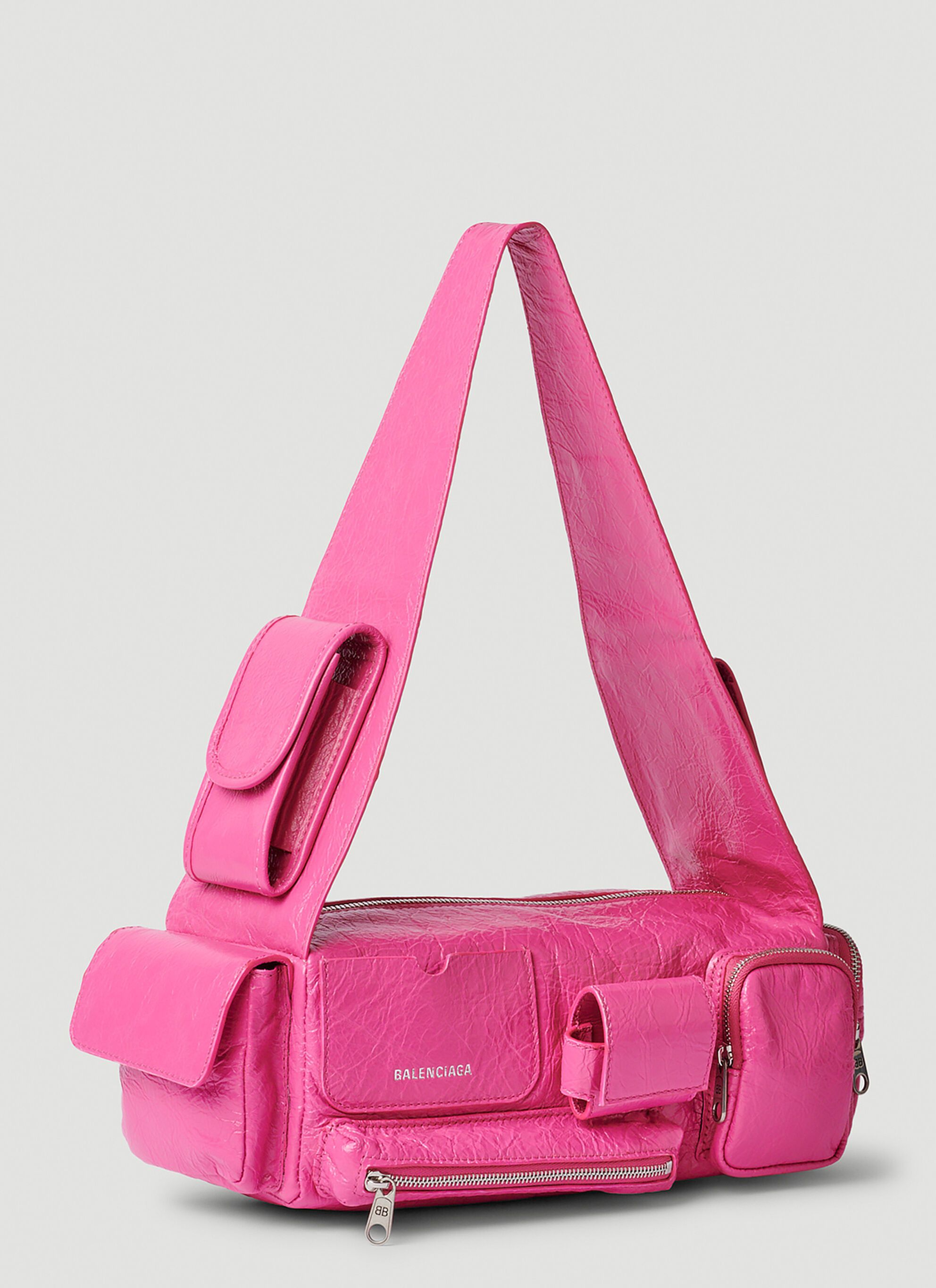 Balenciaga Balenciaga Superbusy XS Sling Bag Calfskin Pink Size ONE SIZE - 2 Thumbnail