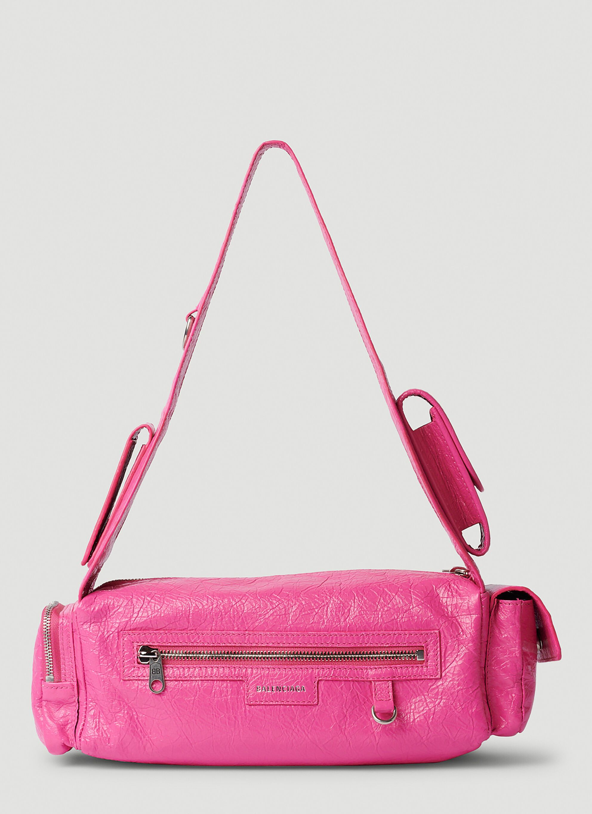 Balenciaga Superbusy XS Sling Bag Calfskin Pink