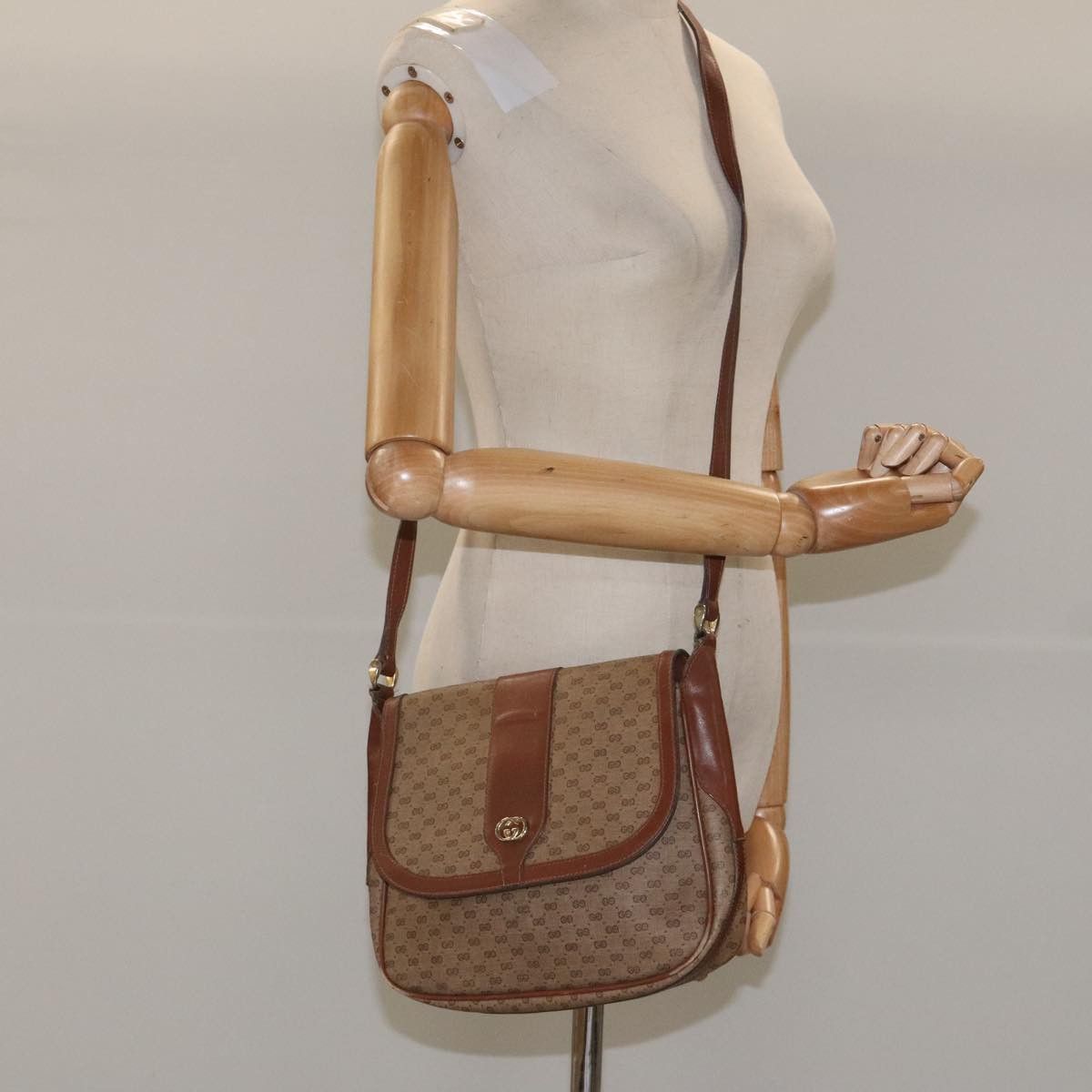 Gucci Gucci Micro Small GG Canvas shoulder Size ONE SIZE - 22 Thumbnail
