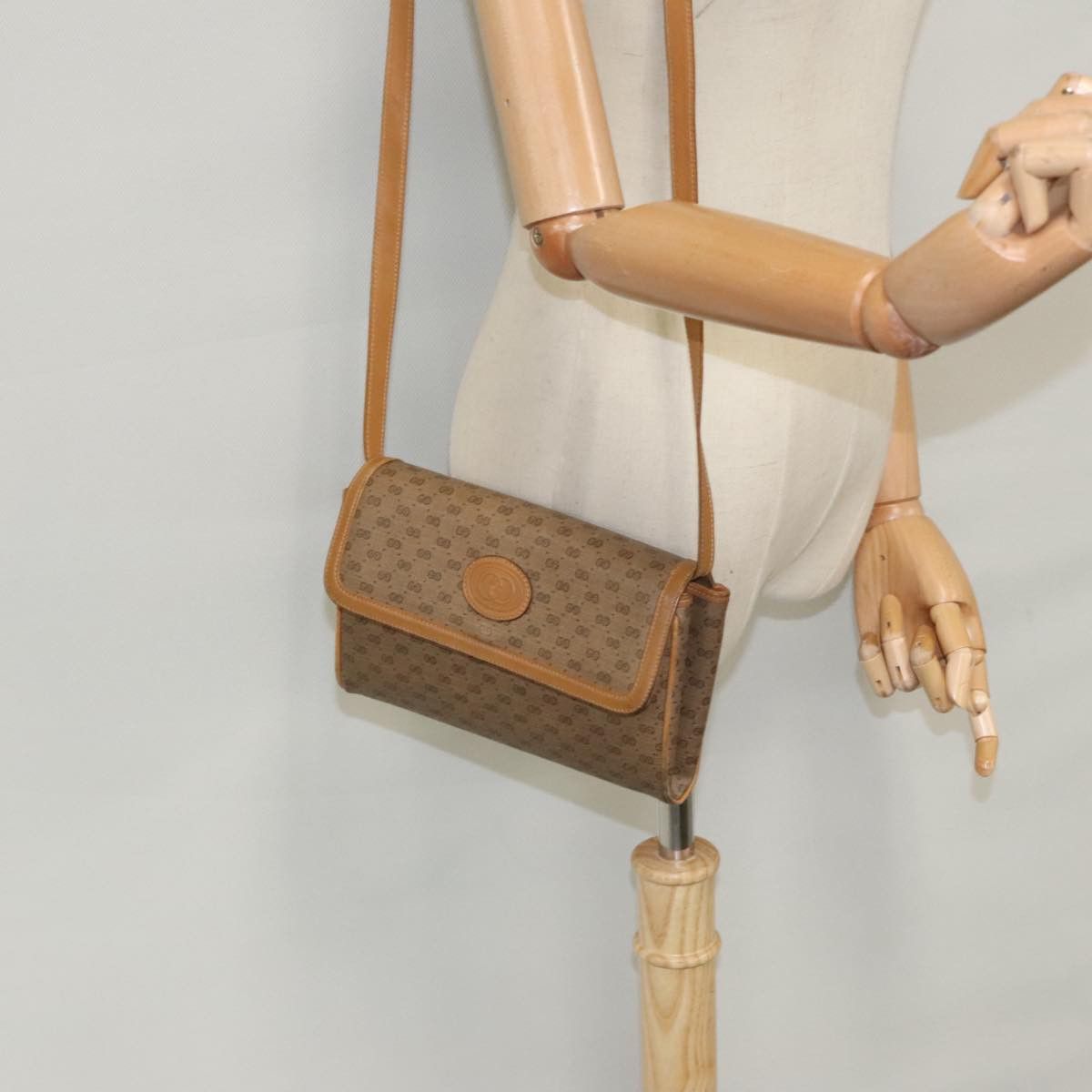 Gucci Gucci Micro Small GG Canvas shoulder Size ONE SIZE - 23 Thumbnail