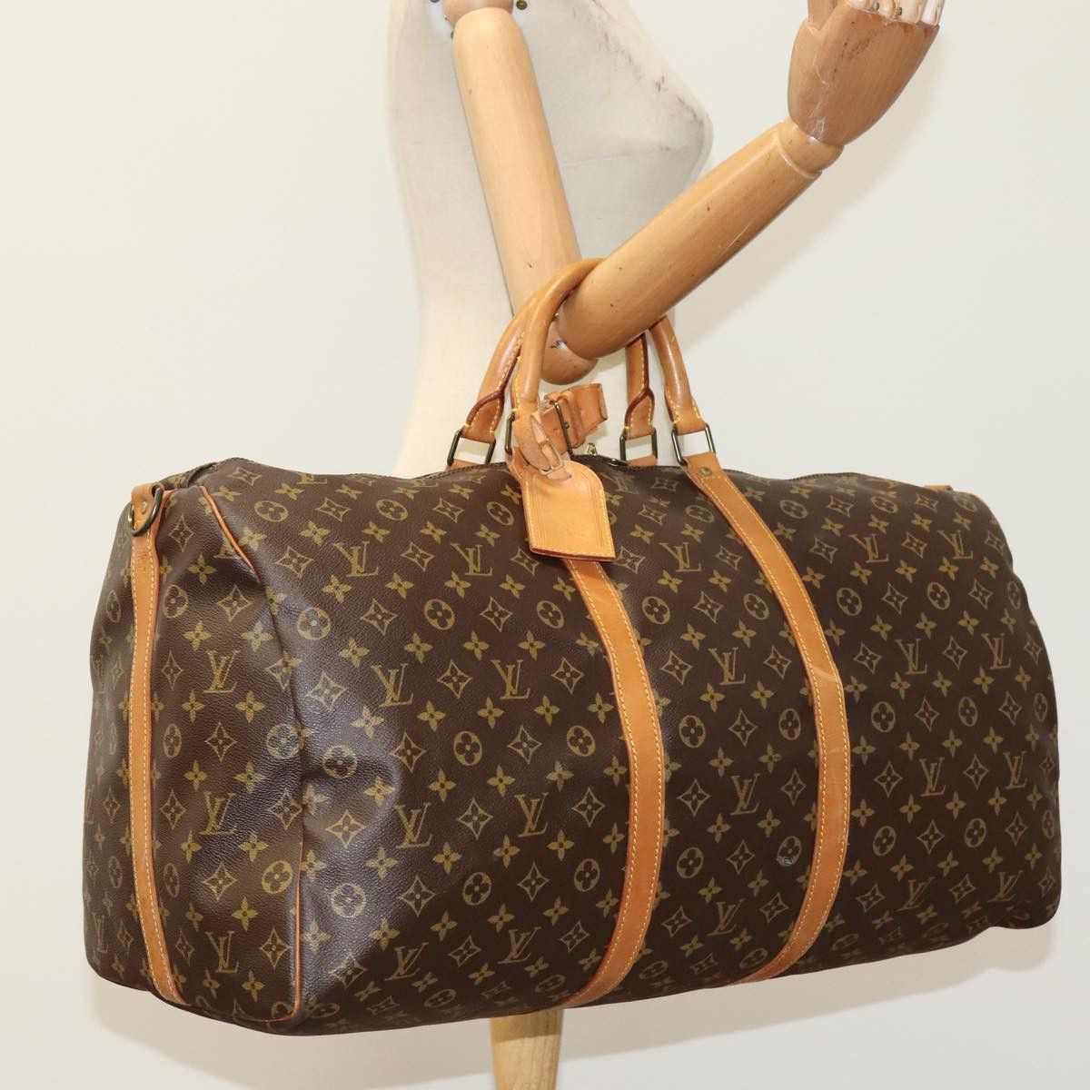 Louis Vuitton Louis Vuitton Keepall Bandoulière 60 travel Size ONE SIZE - 17 Thumbnail