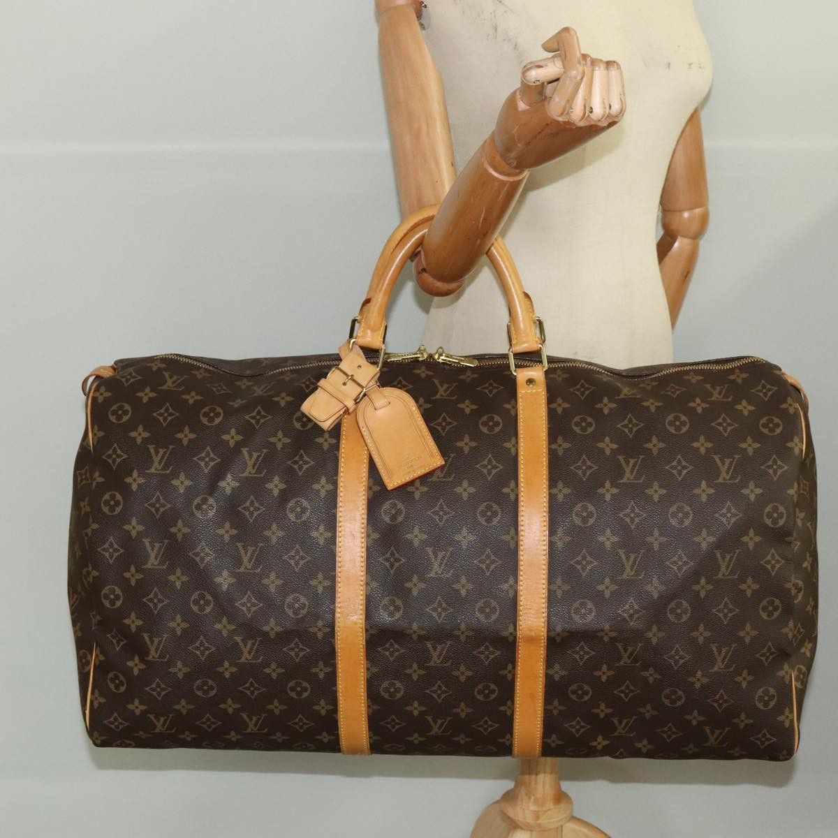 Louis Vuitton Louis Vuitton Keepall 60 travel Size ONE SIZE - 15 Thumbnail