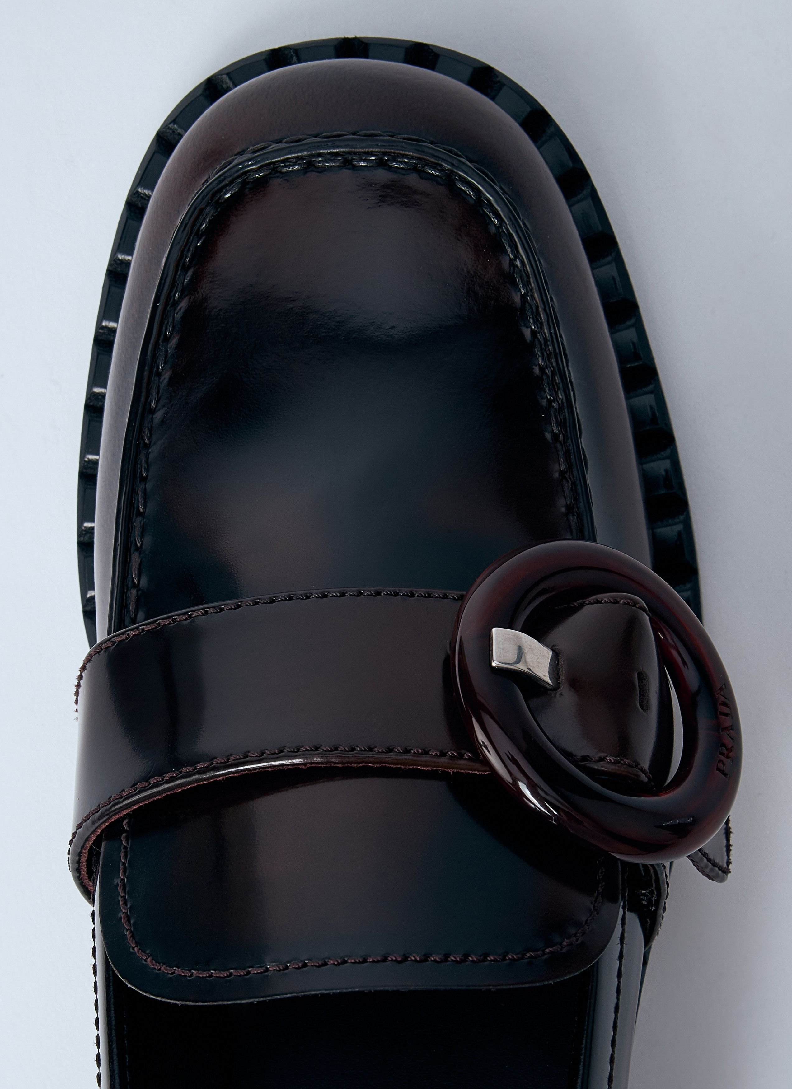 Prada Sienna Loafers Size US 7 / IT 37 - 6 Thumbnail