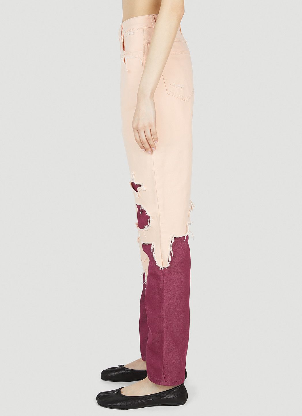 Raf Simons Distressed Jeans Size 27" / US 4 / IT 40 - 3 Thumbnail