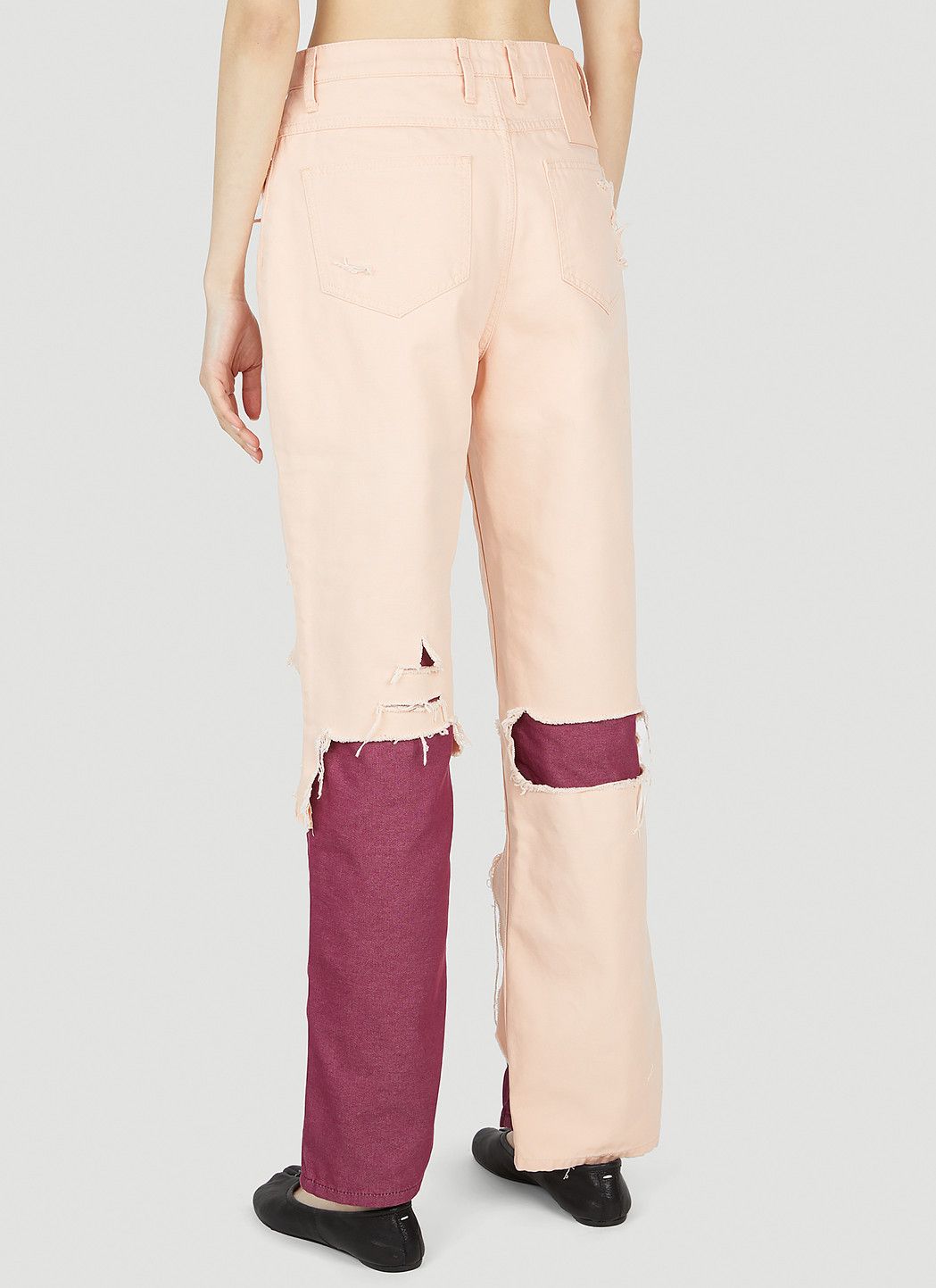 Raf Simons Distressed Jeans Size 27" / US 4 / IT 40 - 4 Thumbnail