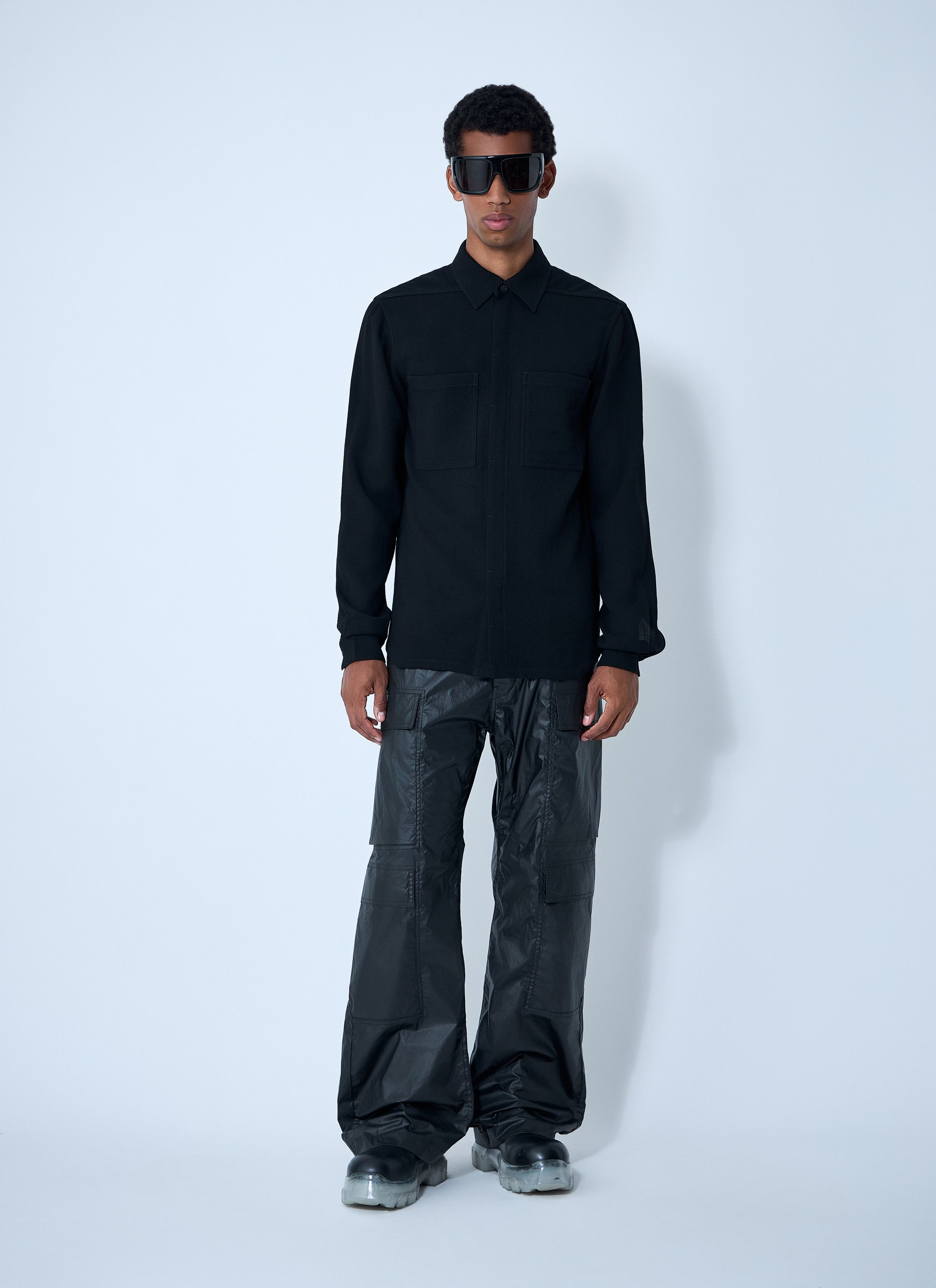 Rick Owens Double Cargo Jeans Size US 33 - 2 Thumbnail