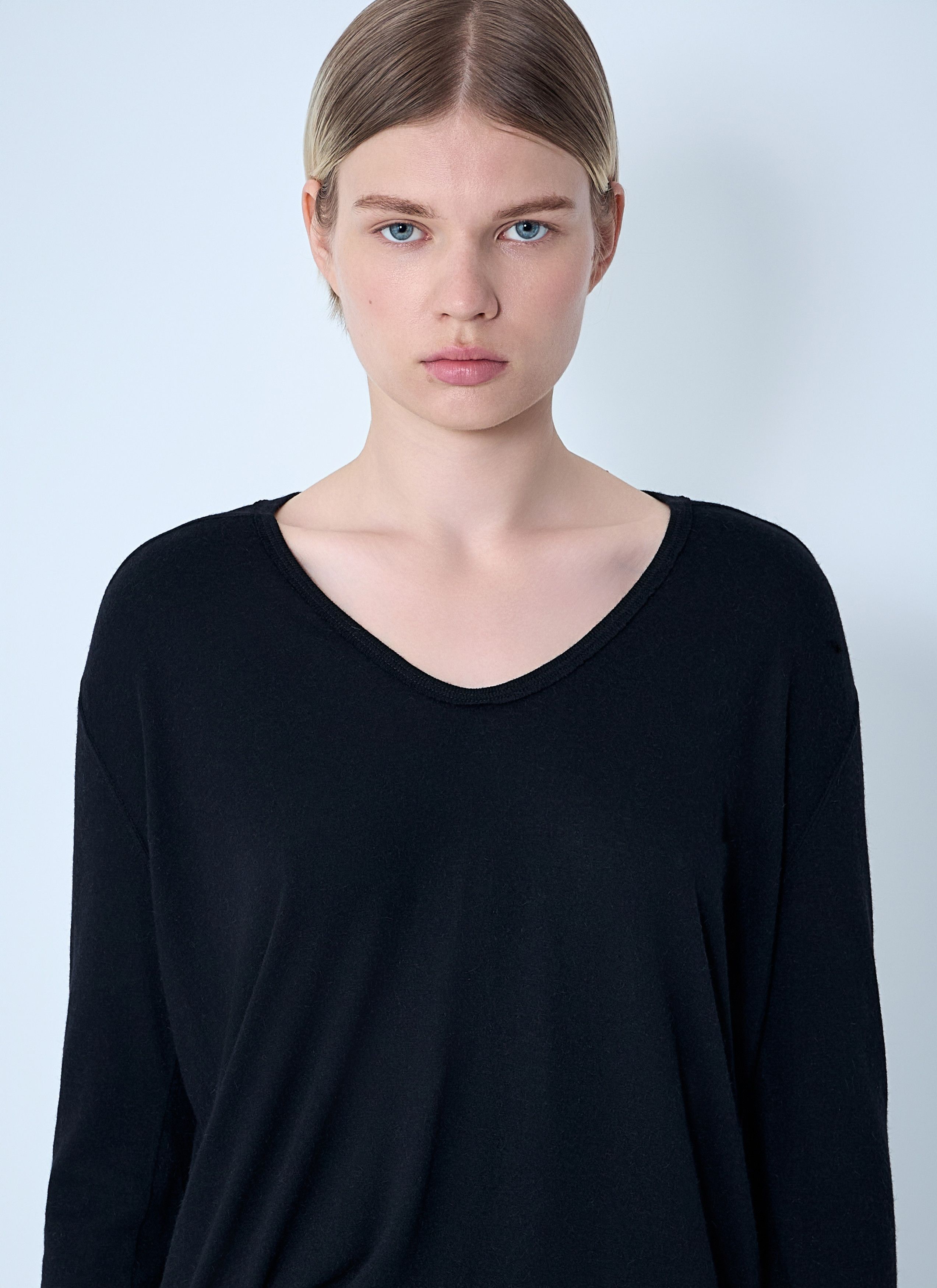 Rick Owens Hiked Long Sleeve Top Size M / US 6-8 / IT 42-44 - 5 Thumbnail