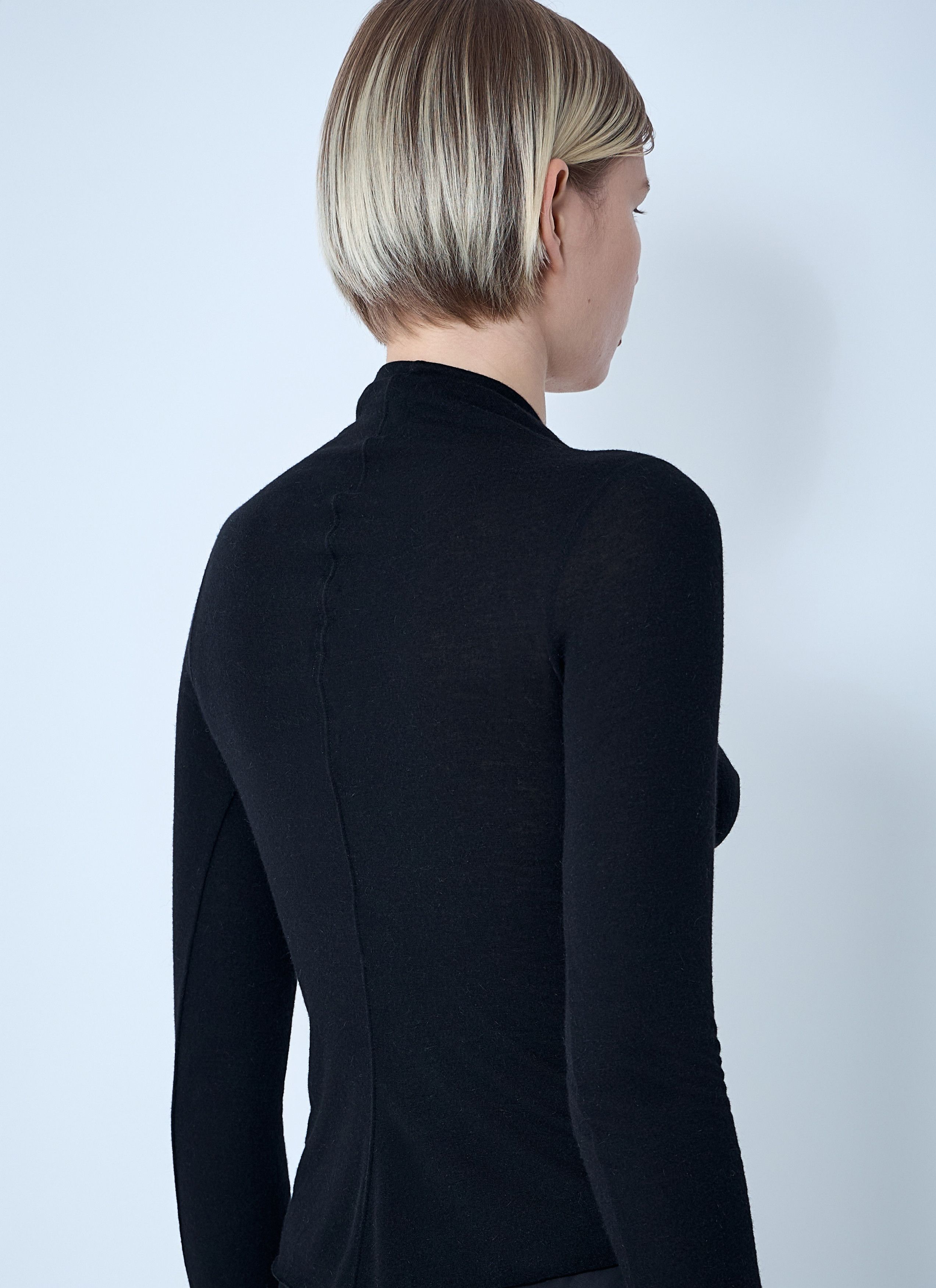 Rick Owens Allanah Long Sleeve Top Size M / US 6-8 / IT 42-44 - 6 Thumbnail