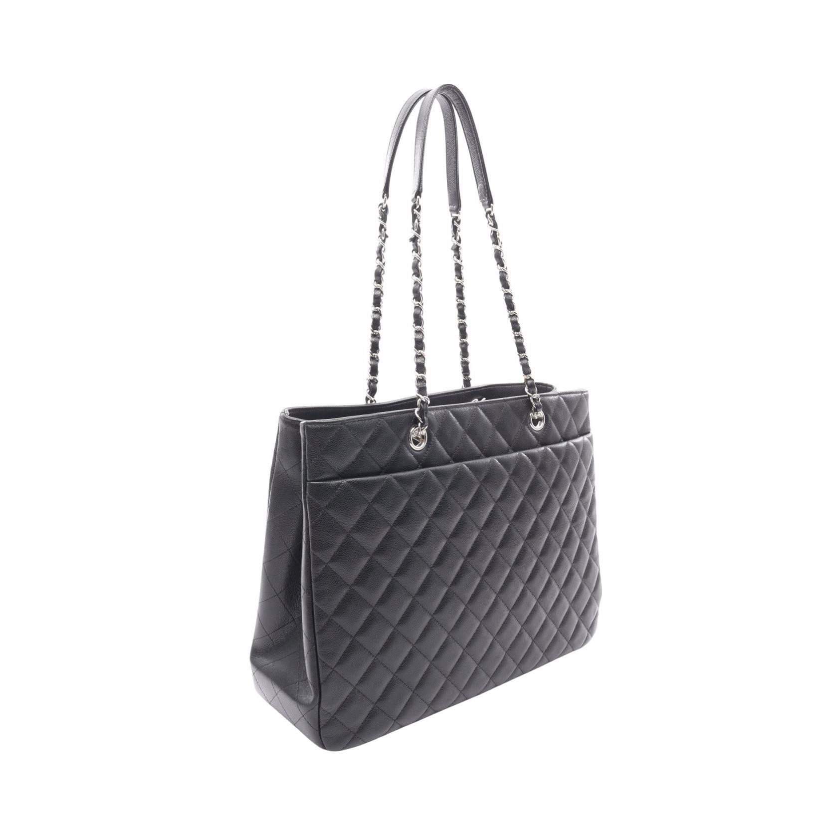 Chanel Chanel Chanel Matelasse Grained Calfskin Tote Bag Leather Tote Bag A91046 Size ONE SIZE - 2 Thumbnail