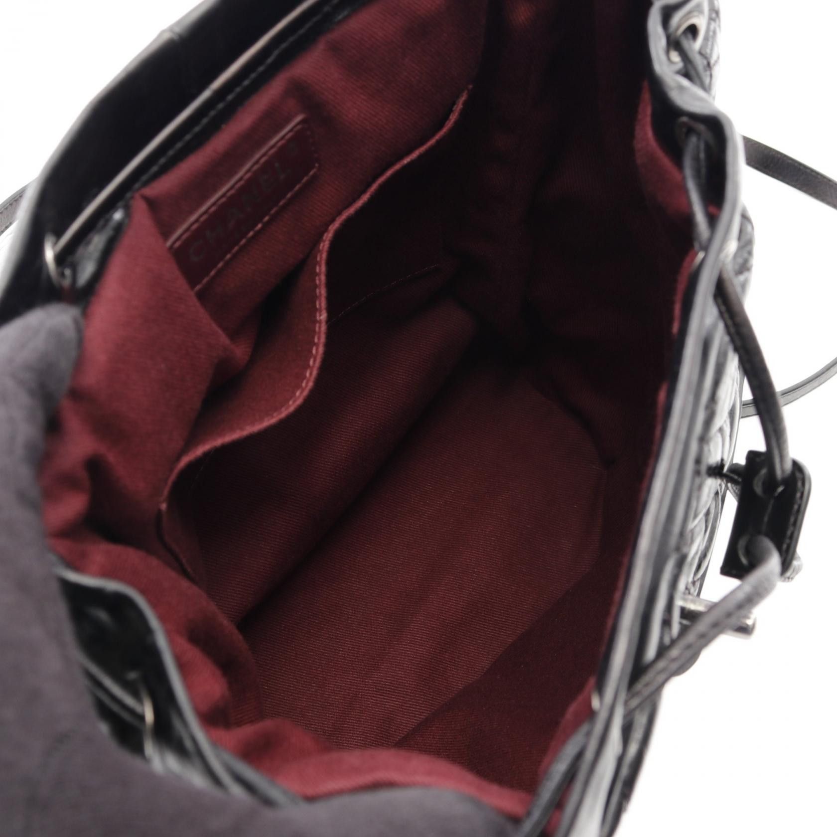 Matelasse Leather Backpack Leather Backpack Bags Luggage