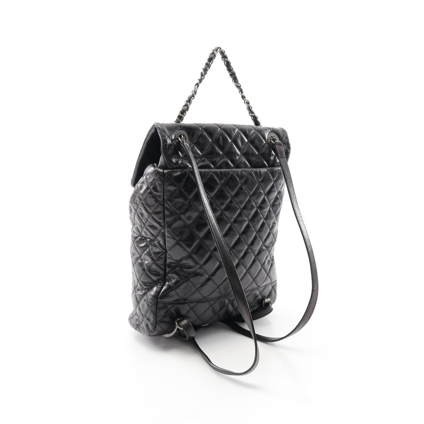 Matelasse Leather Backpack Leather Backpack Bags Luggage