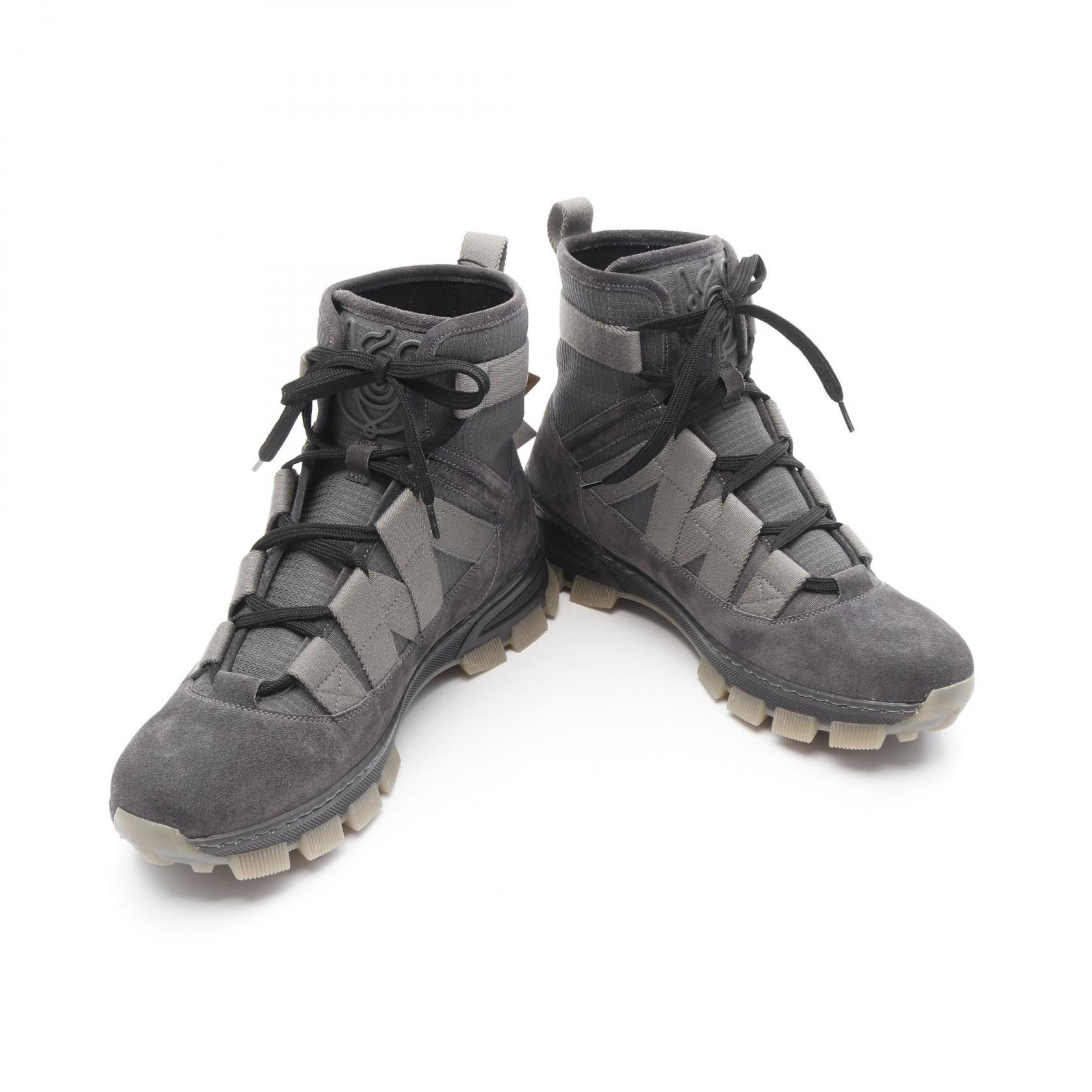 Loewe Loewe Loewe Hiking Boots Suede Fabric Boots Suede Shoes Size ONE SIZE - 3 Thumbnail
