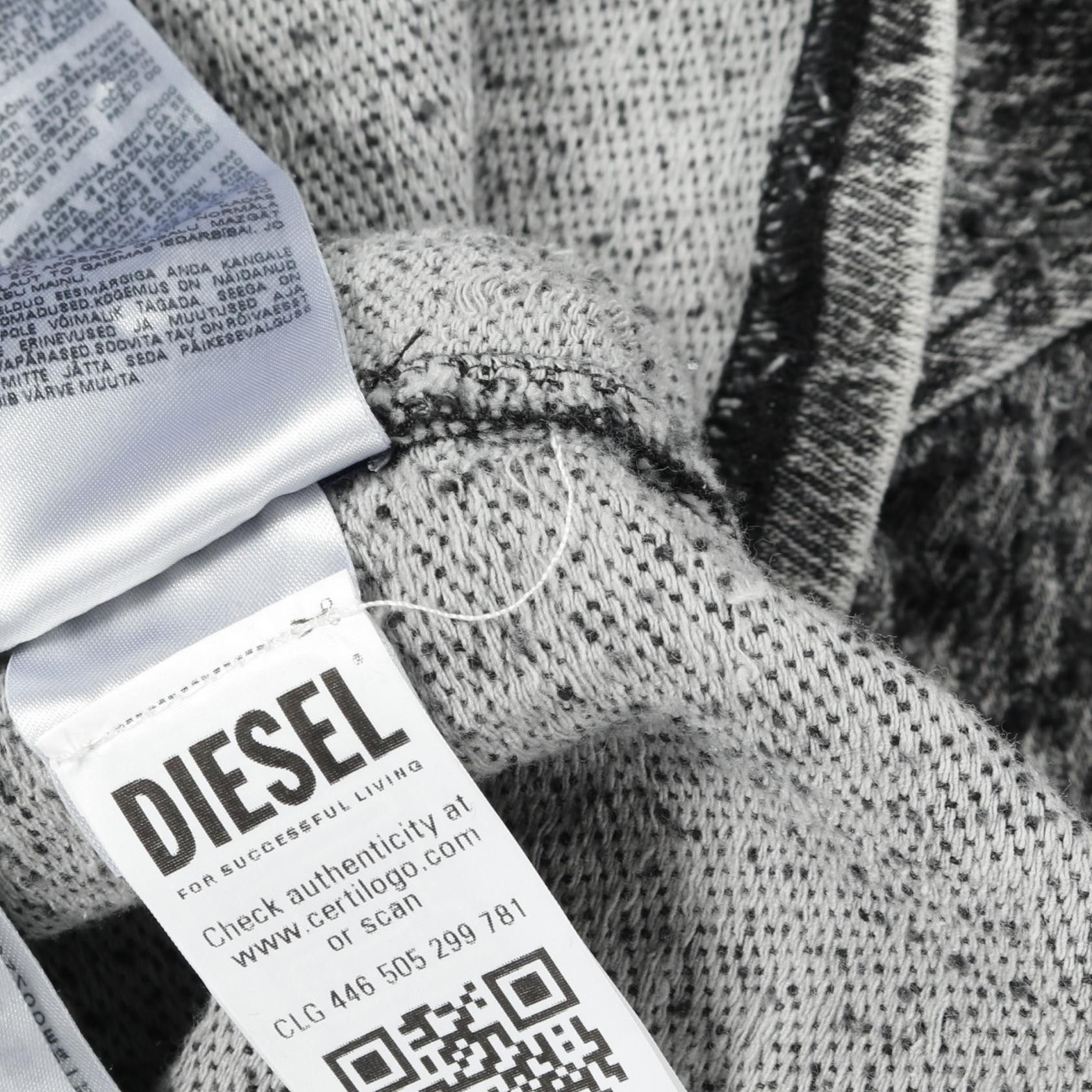 Other Other Diesel D-NLABELCOL Cotton Knitwear Cotton Tops A11803 Size ONE SIZE - 5 Thumbnail