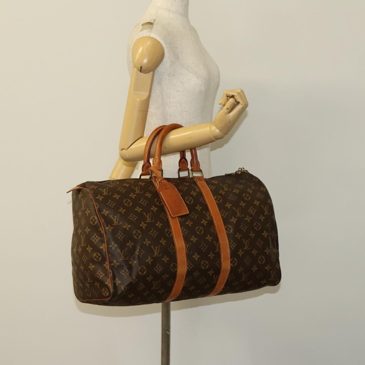 Louis Vuitton Louis Vuitton Keepall 45 travel Size ONE SIZE - 15 Thumbnail