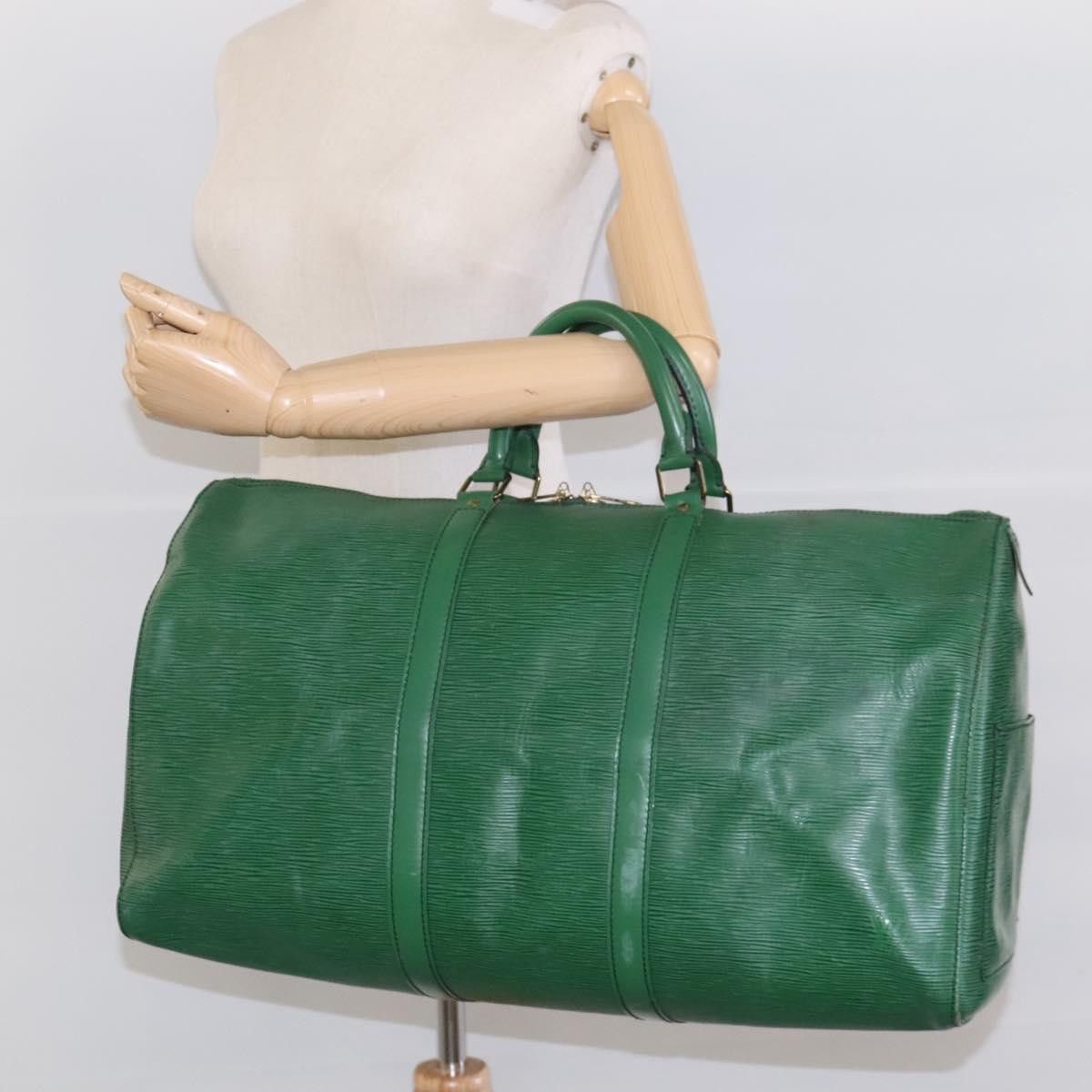 Louis Vuitton Louis Vuitton Keepall 50 travel Size ONE SIZE - 17 Thumbnail