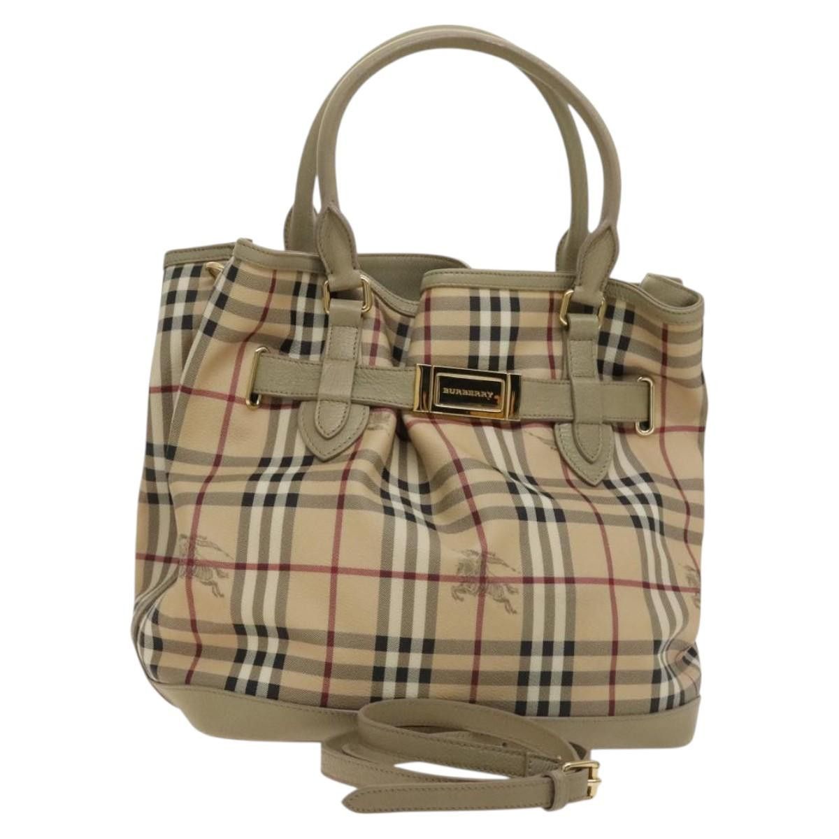 Burberry Burberry Nova Check handbag Size ONE SIZE - 14 Thumbnail
