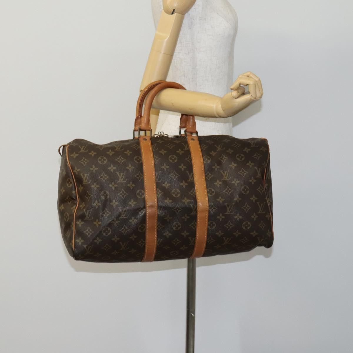 Louis Vuitton Louis Vuitton Keepall 45 travel Size ONE SIZE - 15 Thumbnail