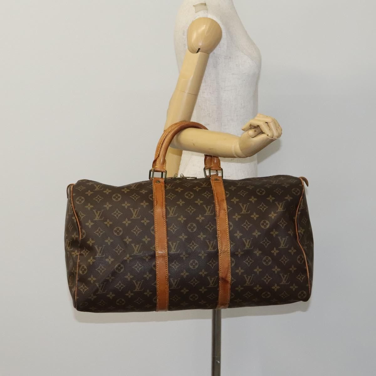 Louis Vuitton Louis Vuitton Keepall 50 travel Size ONE SIZE - 18 Thumbnail