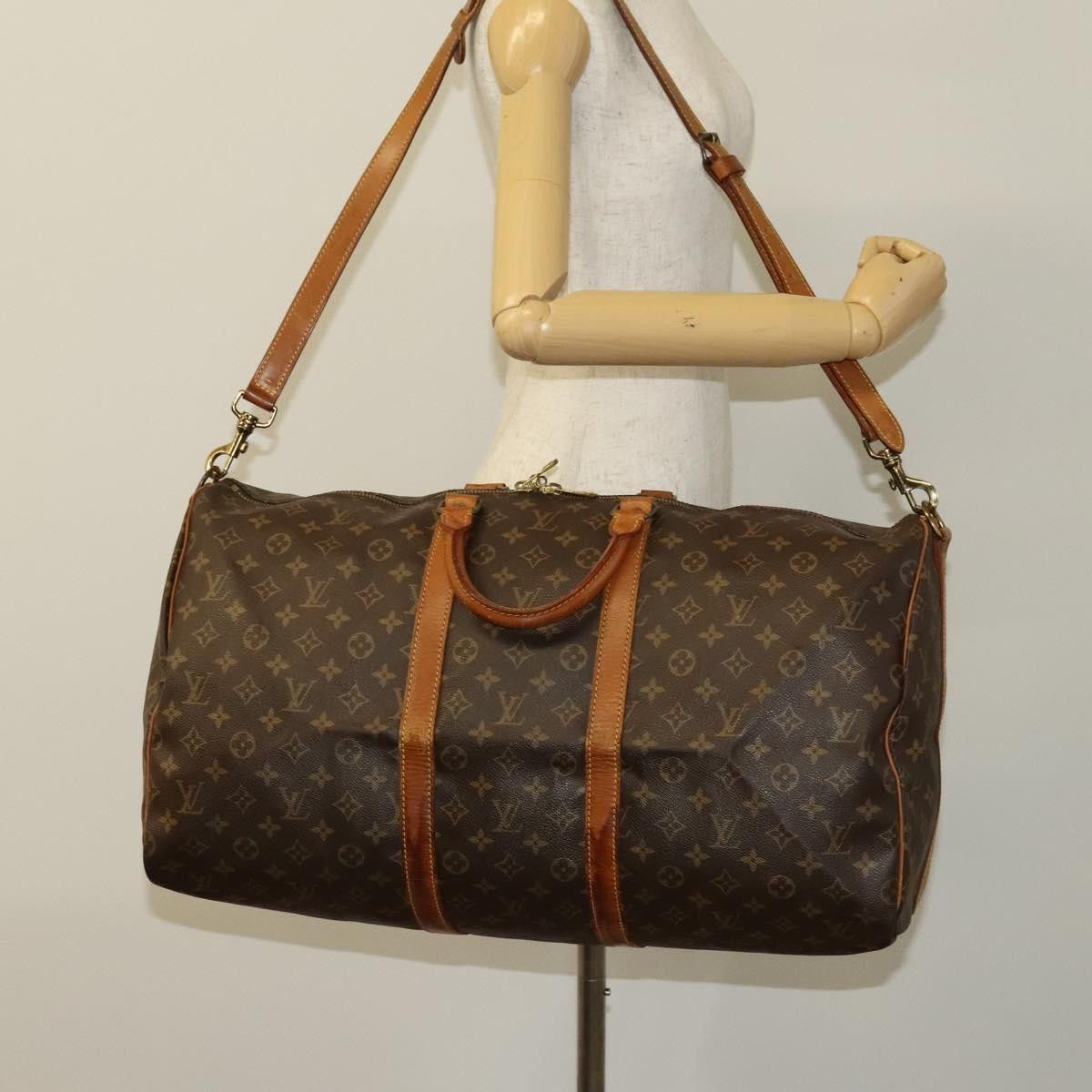 Louis Vuitton Louis Vuitton Keepall Bandoulière 55 travel Size ONE SIZE - 15 Thumbnail