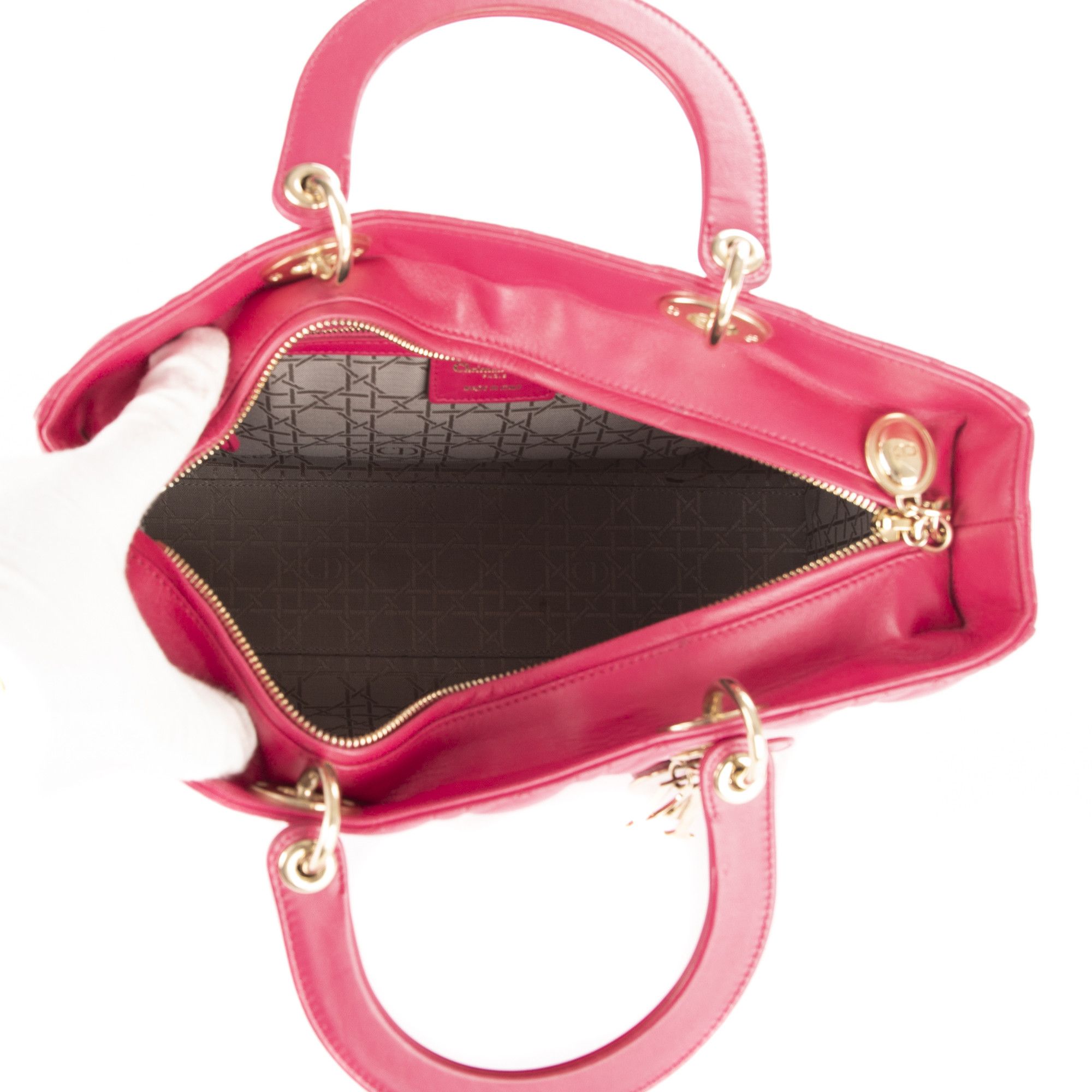 Dior Large Lady Dior Zip GM Size ONE SIZE - 9 Thumbnail