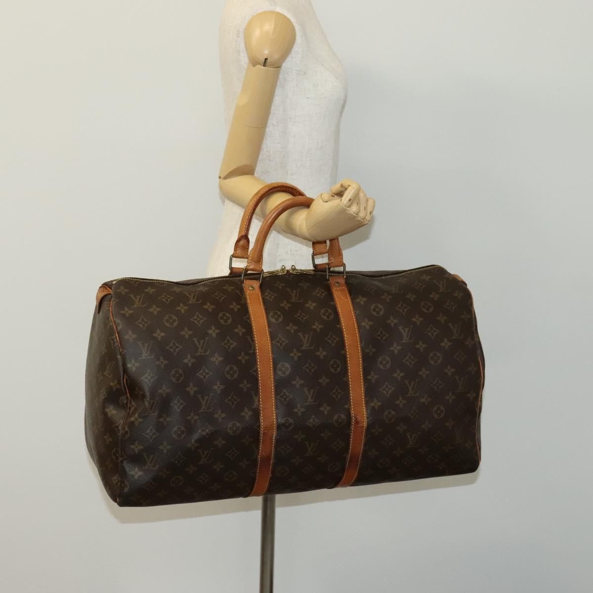 Louis Vuitton Louis Vuitton Keepall 55 travel Size ONE SIZE - 21 Thumbnail