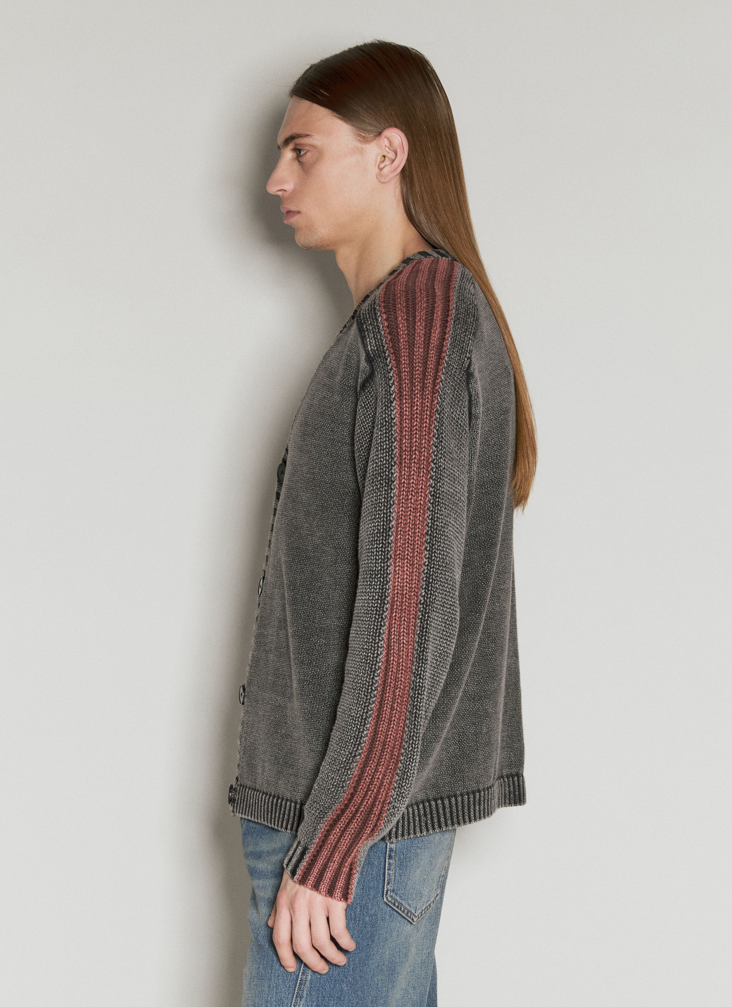 Song For The Mute Distressed Oversized Mohair Sweater Size US L / EU 52-54 / 3 - 4 Thumbnail