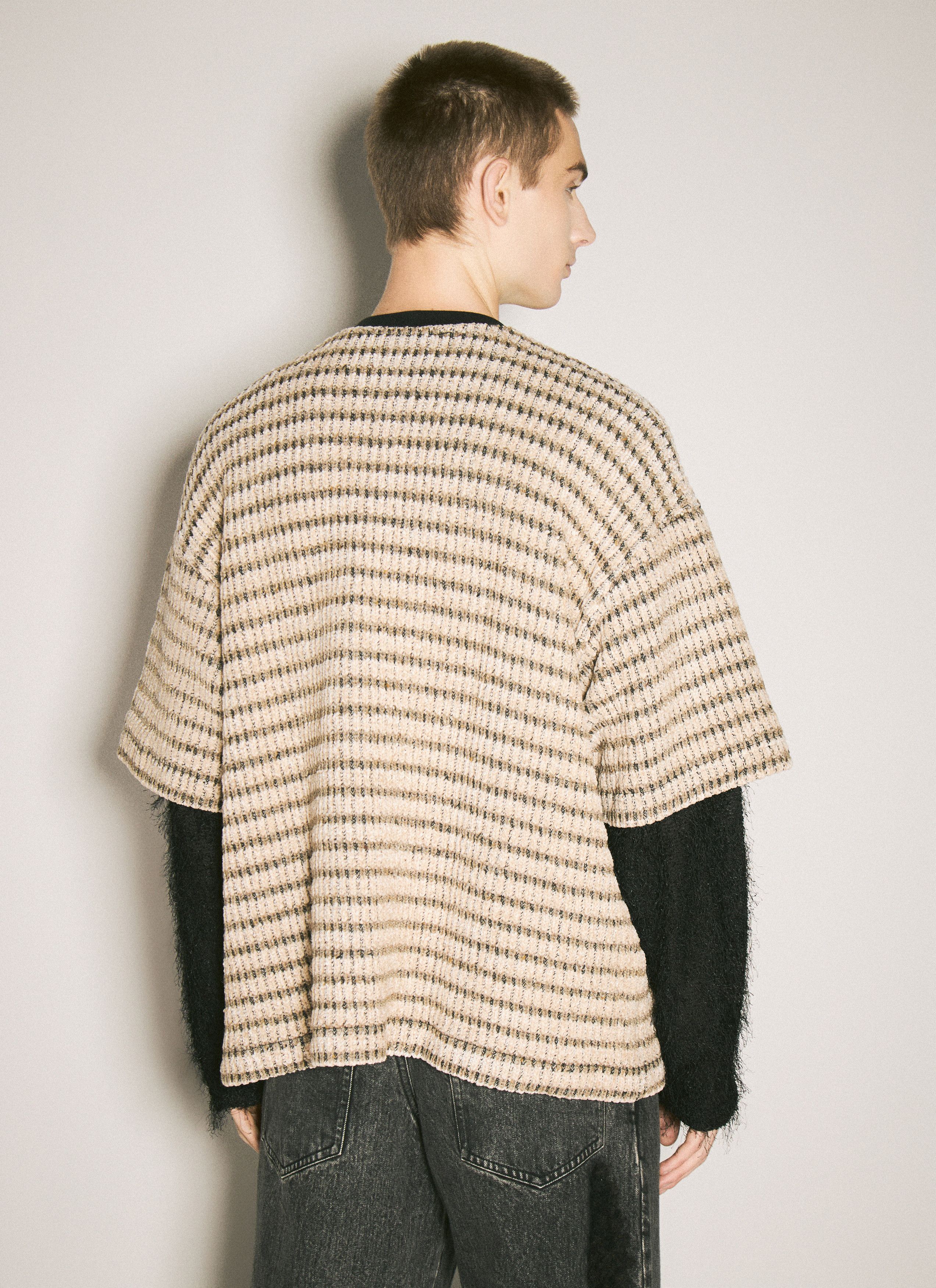 Song For The Mute Double-Layered Sleeves Sweater Size US XL / EU 56 / 4 - 5 Thumbnail