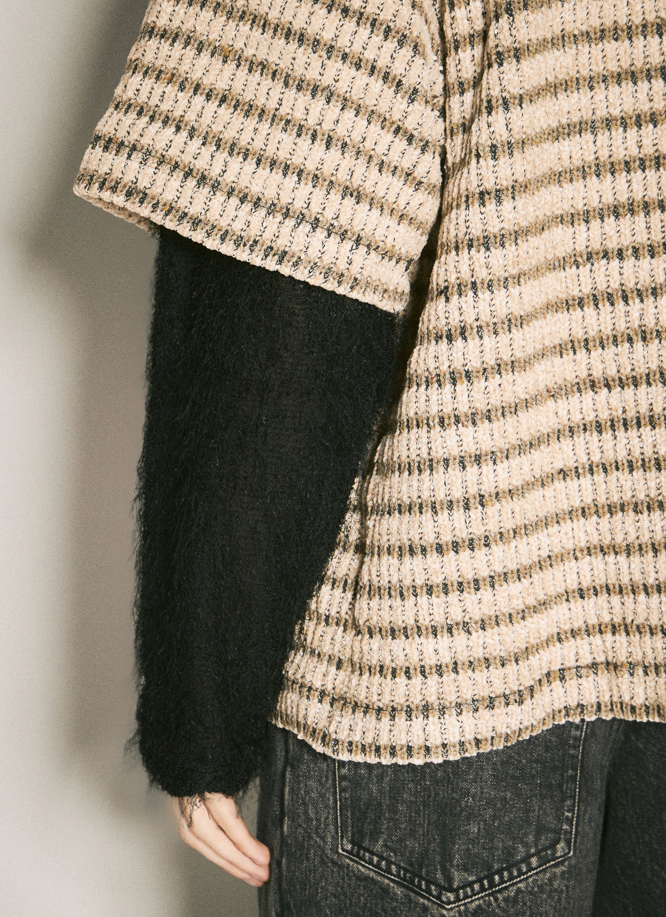 Song For The Mute Double-Layered Sleeves Sweater Size US XL / EU 56 / 4 - 6 Thumbnail
