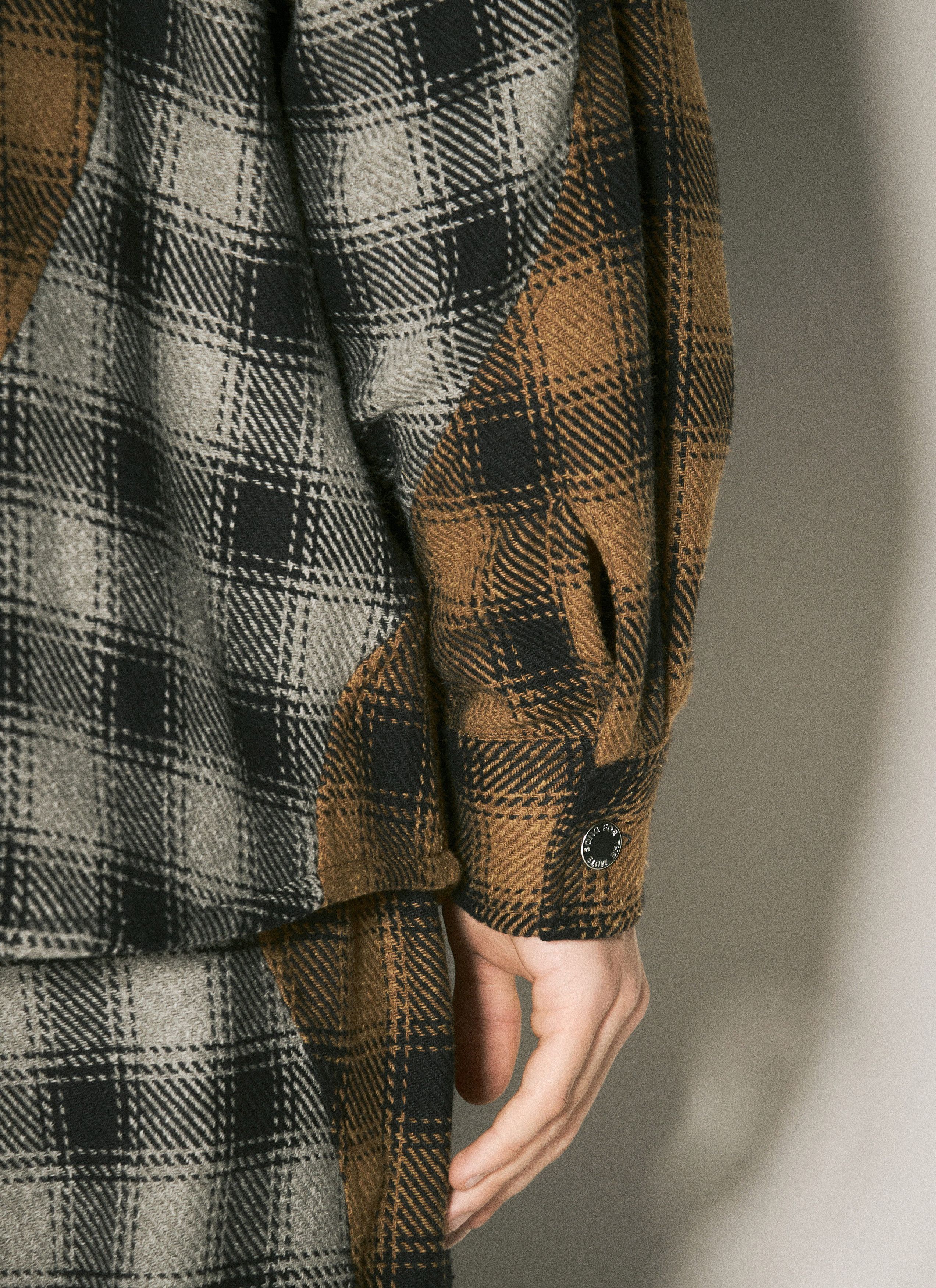 Song For The Mute Plaid Shirt Jacket Size US M / EU 48-50 / 2 - 6 Thumbnail