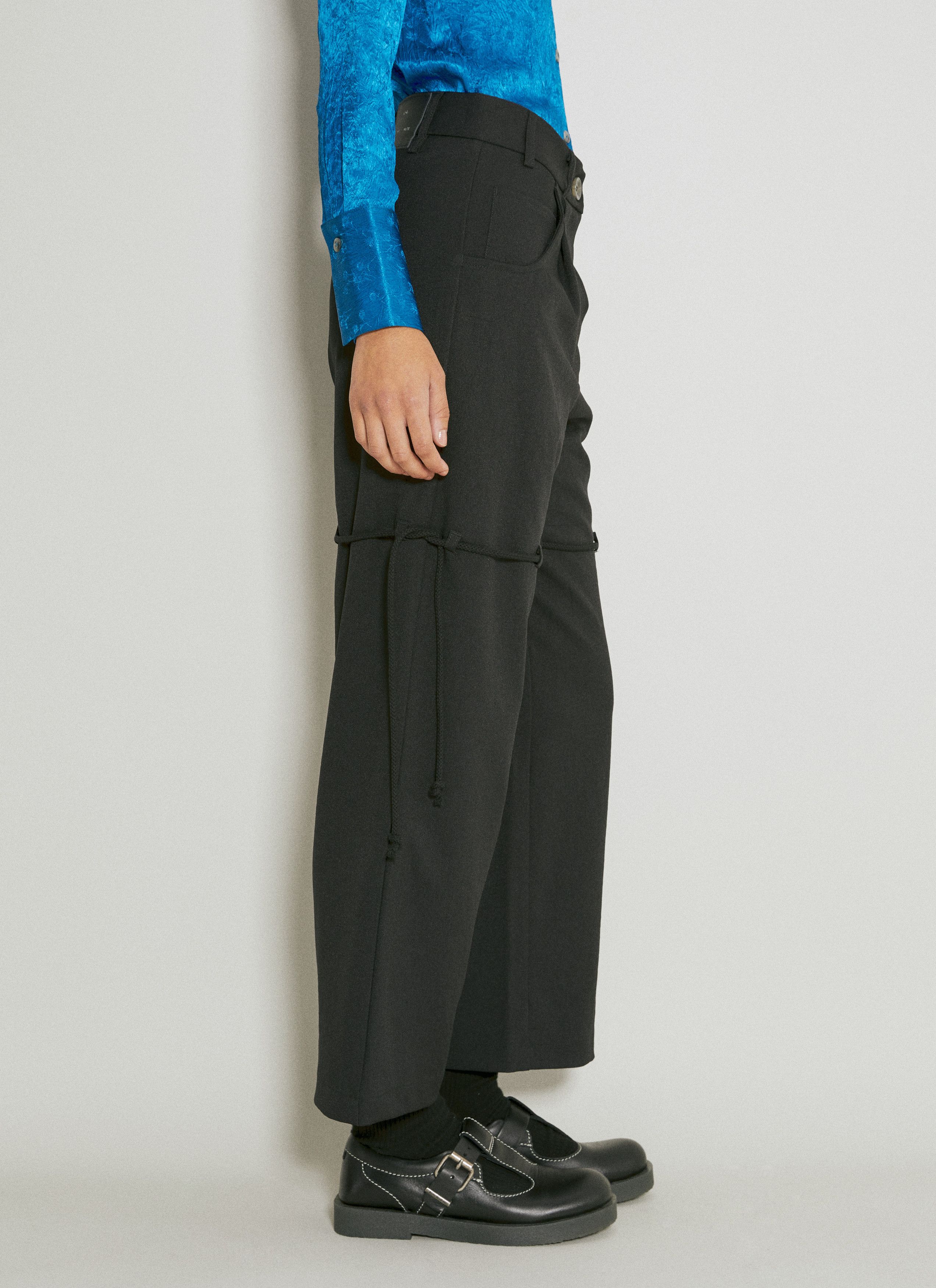 Song For The Mute Straight Leg Suit Pants Size 32" / US 10 / IT 46 - 4 Thumbnail