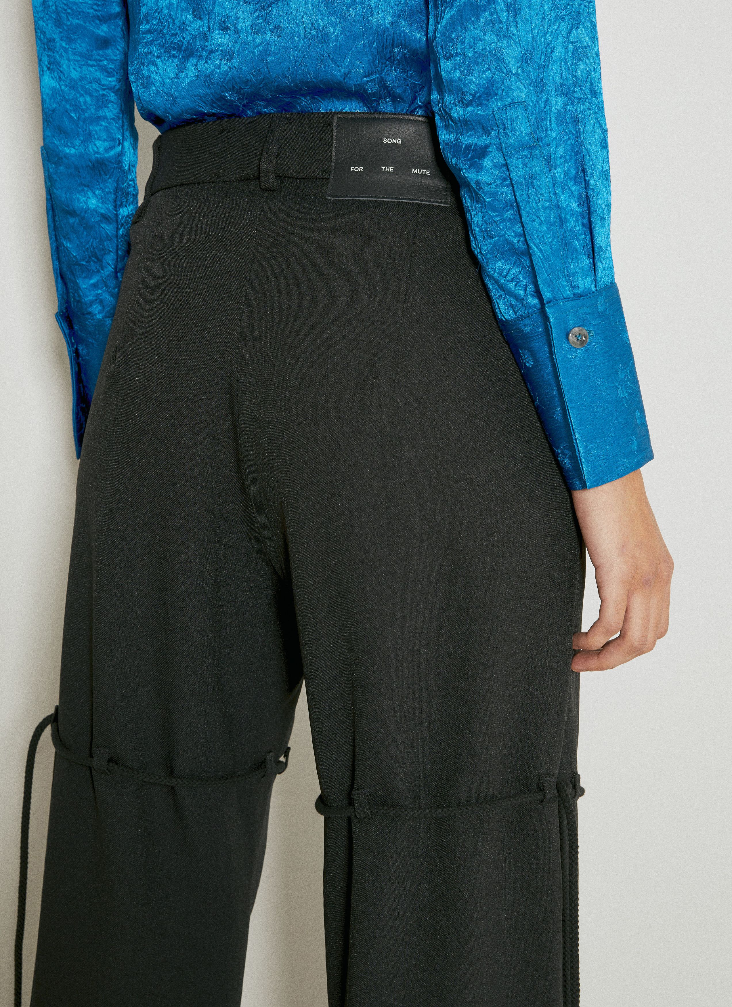 Song For The Mute Straight Leg Suit Pants Size 32" / US 10 / IT 46 - 2 Thumbnail