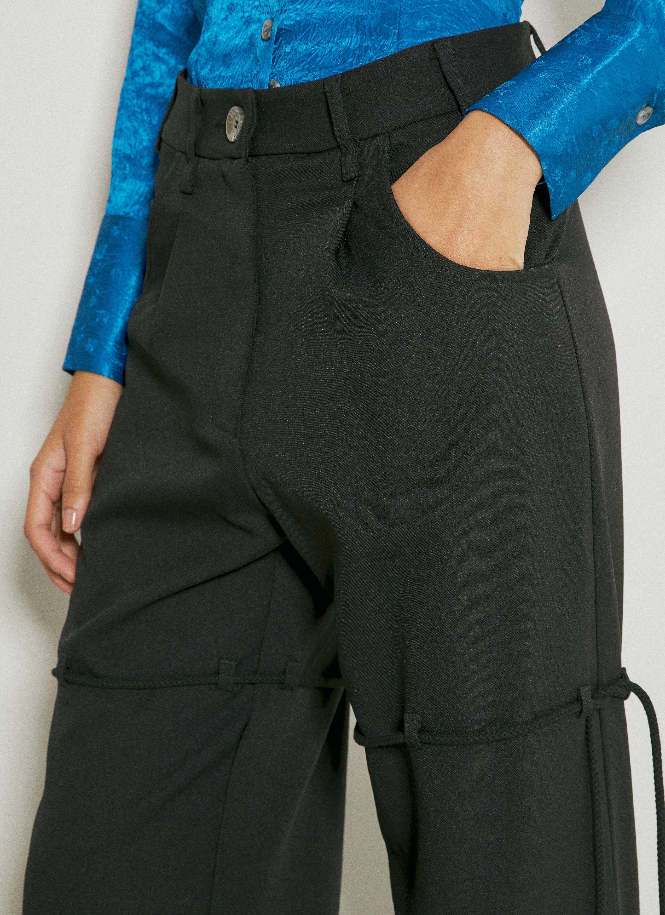 Song For The Mute Straight Leg Suit Pants Size 32" / US 10 / IT 46 - 6 Thumbnail