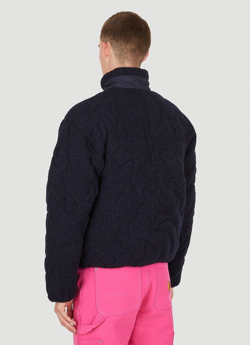 Sky High Farm Workwear Quilted Fleece Zip Jacket Size XL / US 12-14 / IT 48-50 - 4 Thumbnail