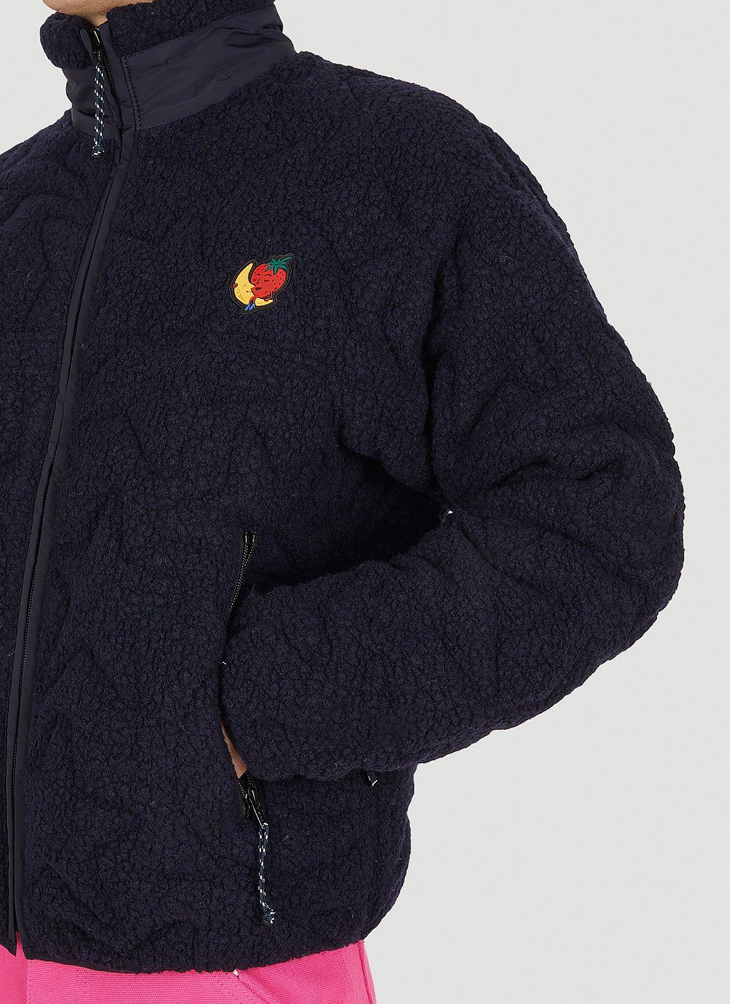 Sky High Farm Workwear Quilted Fleece Zip Jacket Size XL / US 12-14 / IT 48-50 - 5 Thumbnail