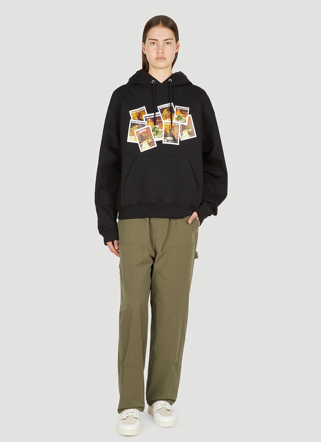 Sky High Farm Workwear x Denim Tears Hooded Sweatshirt Size XL / US 12-14 / IT 48-50 - 7 Thumbnail